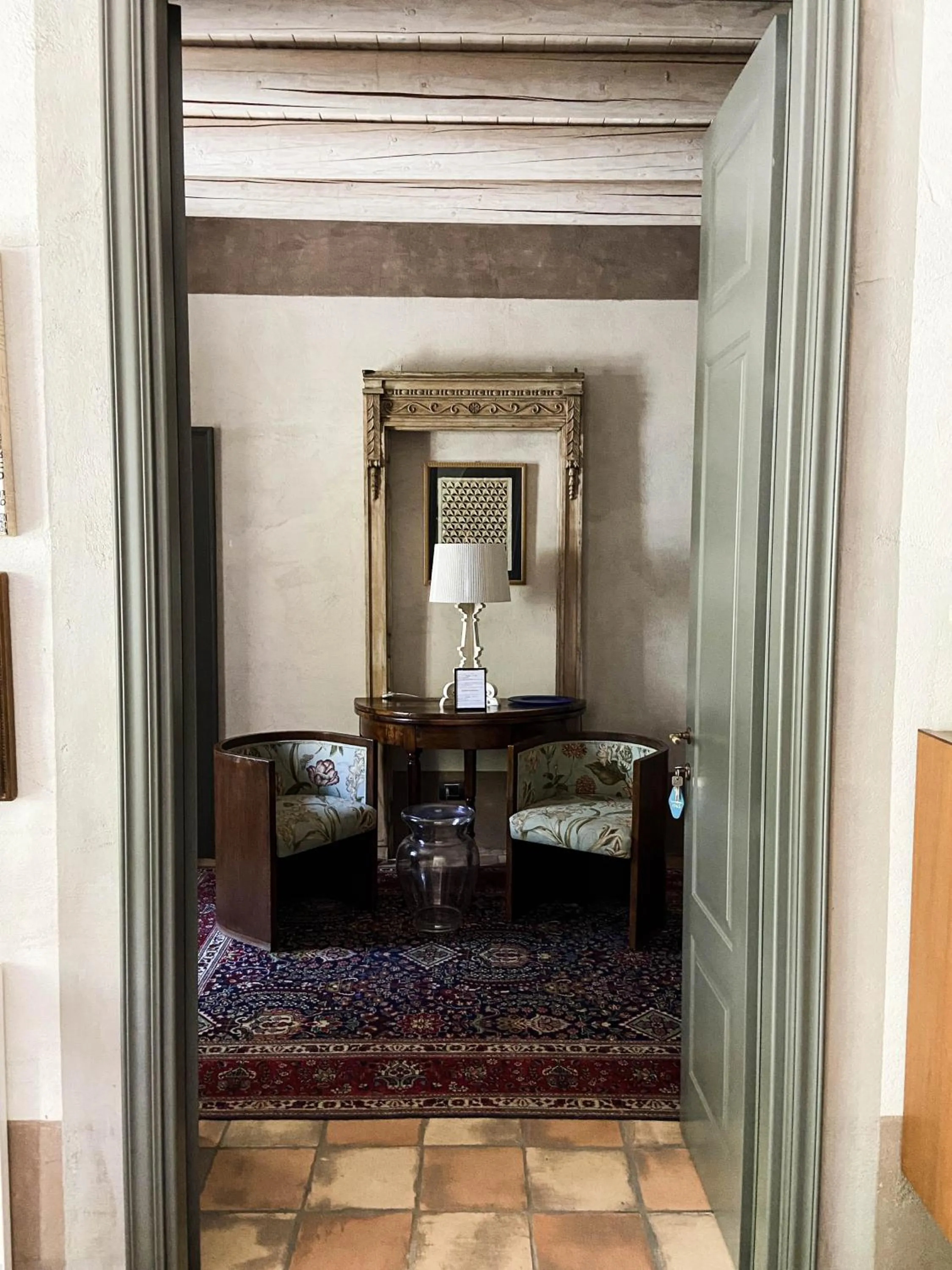 Seating area in B&B Molino2Rosso