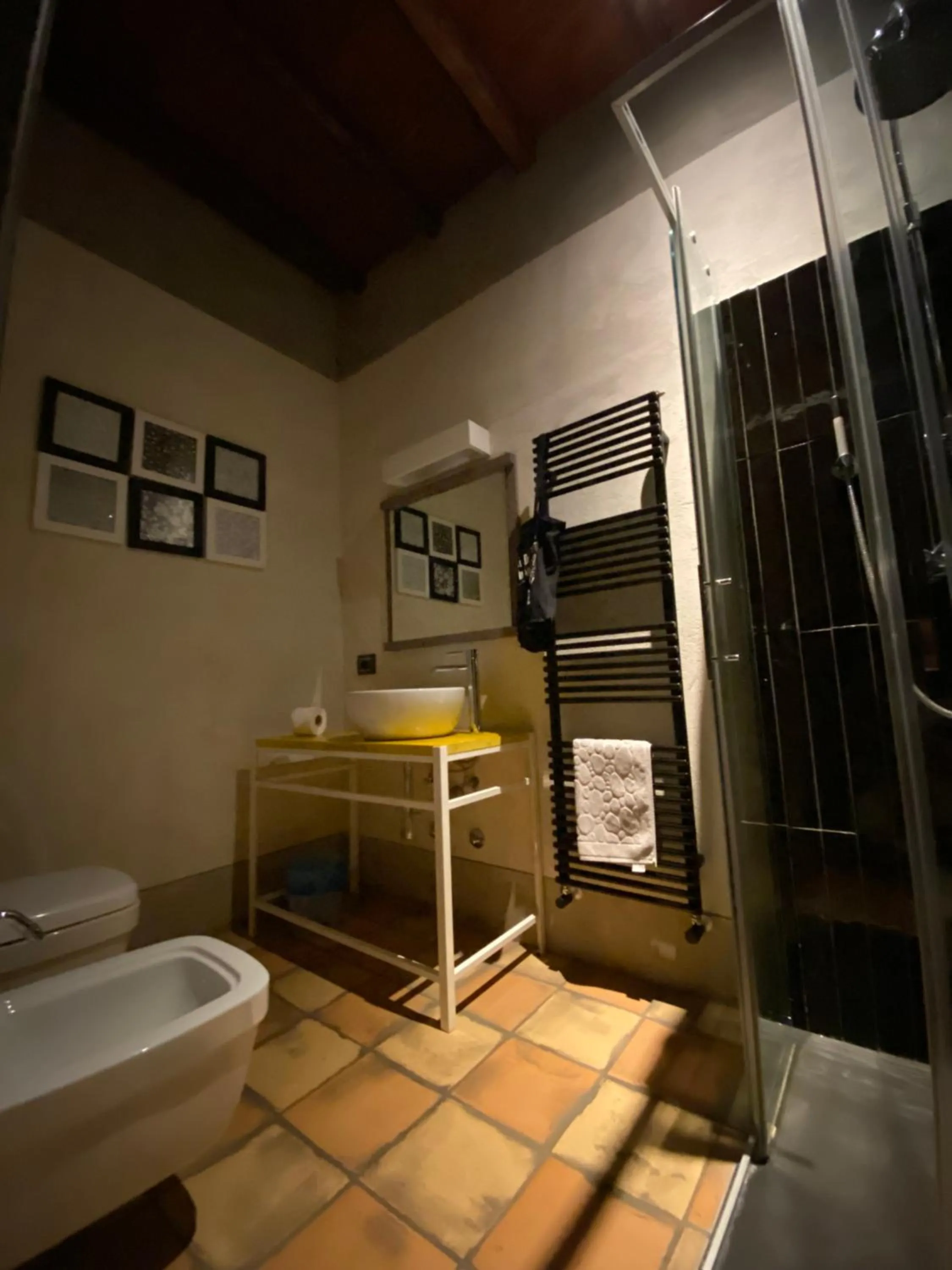 Bathroom, Bed in B&B Molino2Rosso
