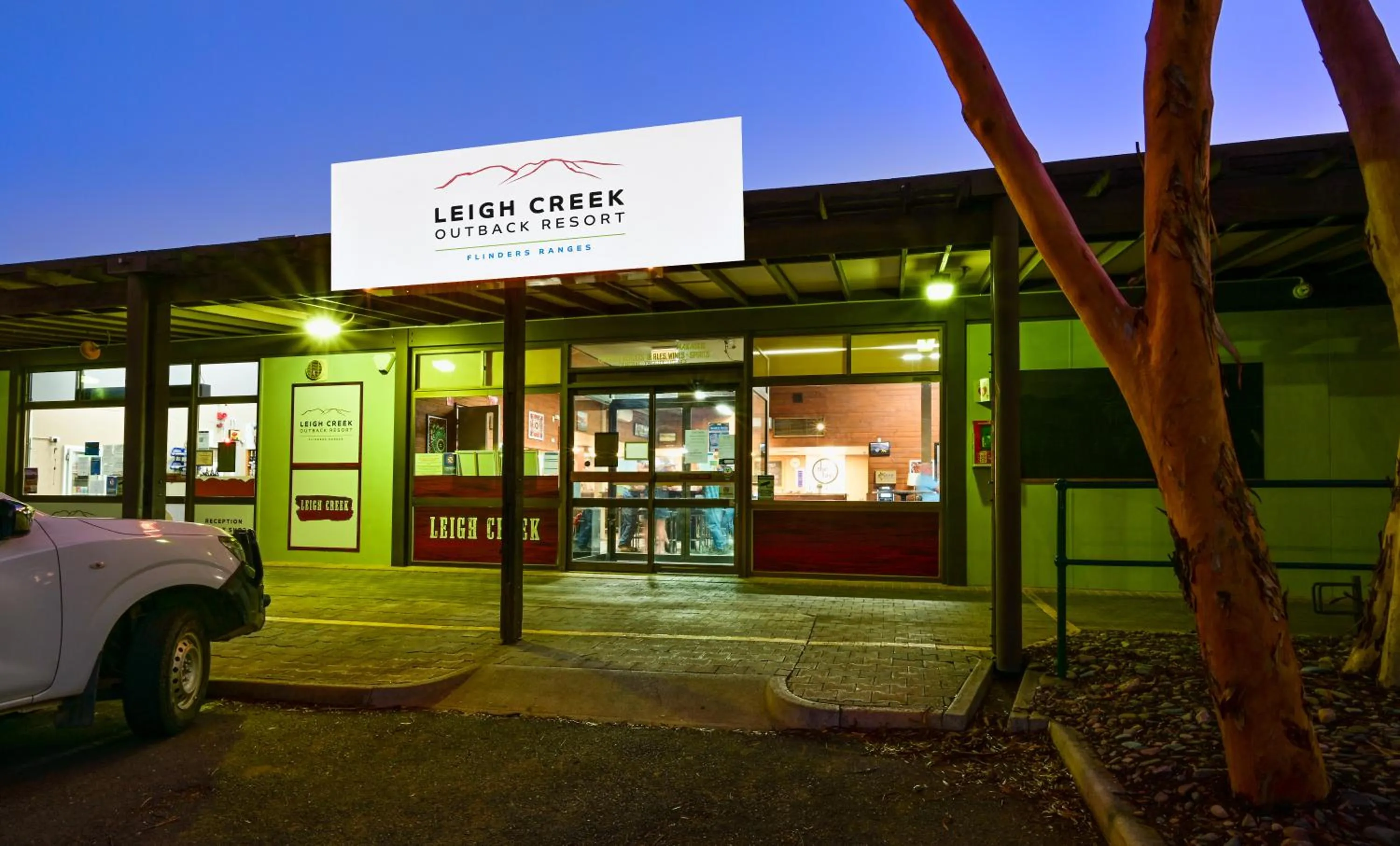 Property building in Leigh Creek Outback Resort
