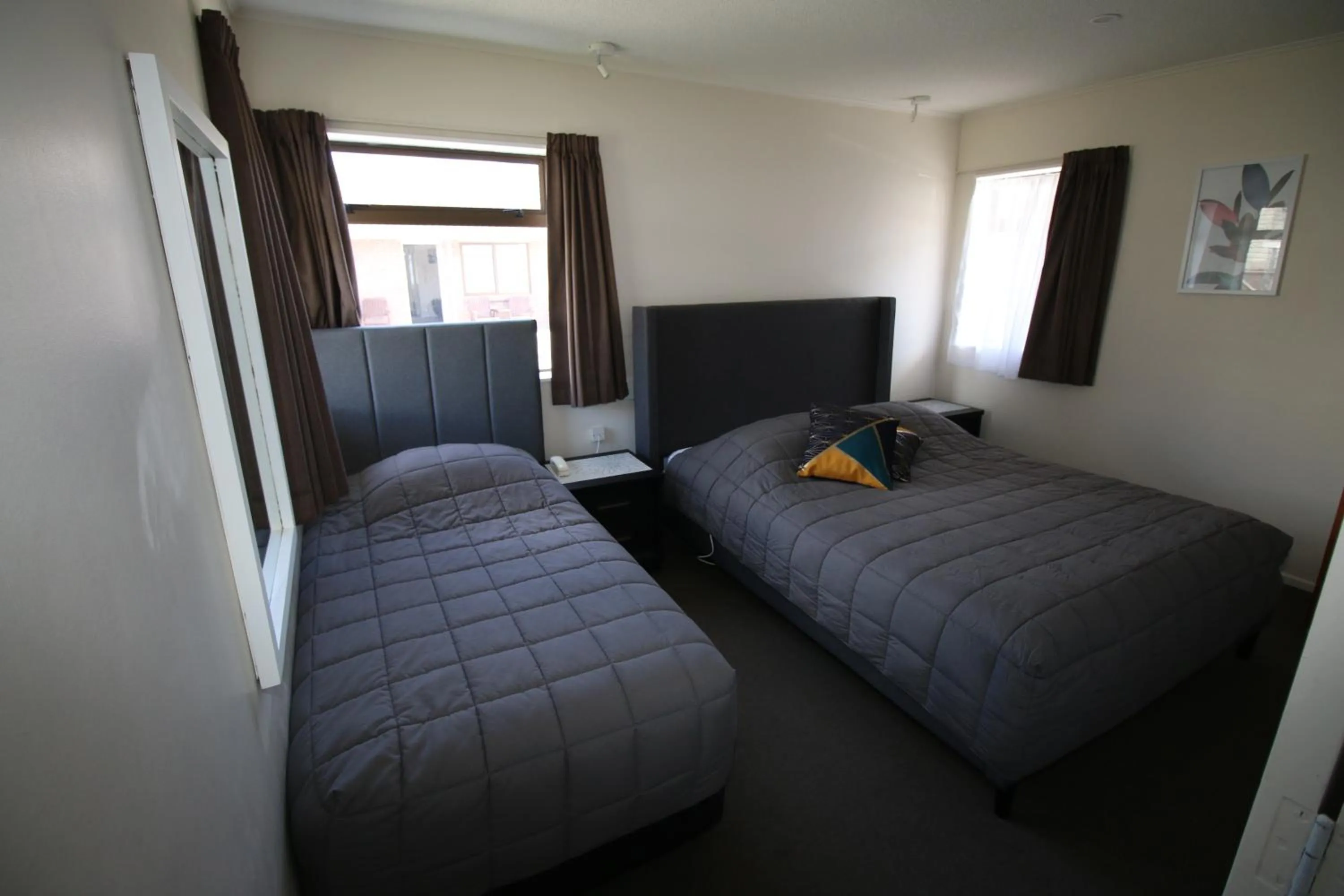 Bedroom, Bed in Foreshore Motor Lodge