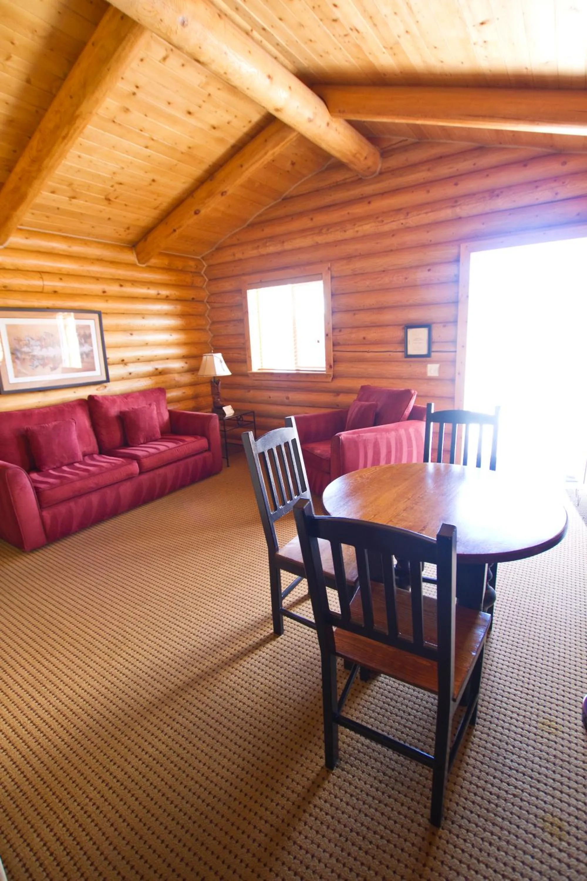 Living room in Cody Cowboy Village