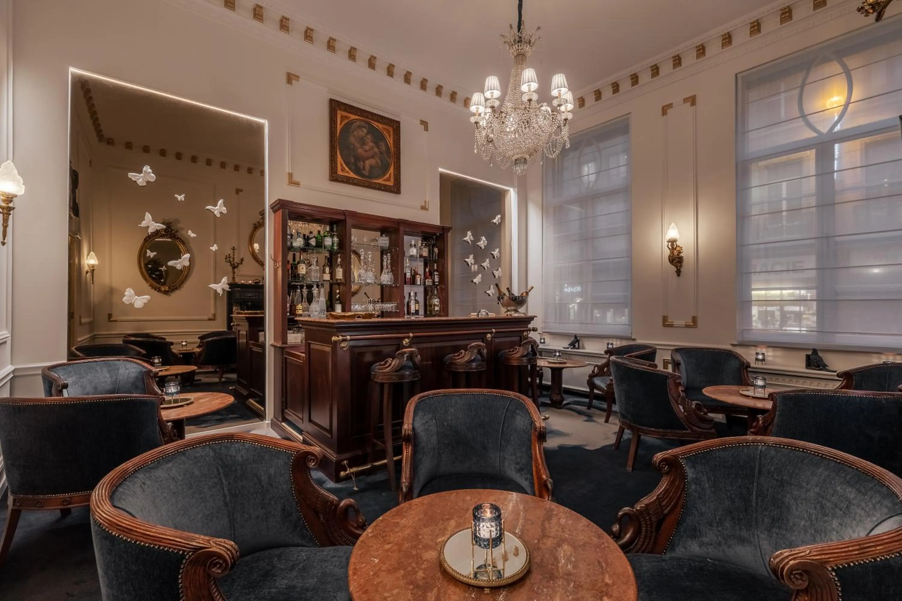 Lounge or bar in Hotel Manos Stephanie