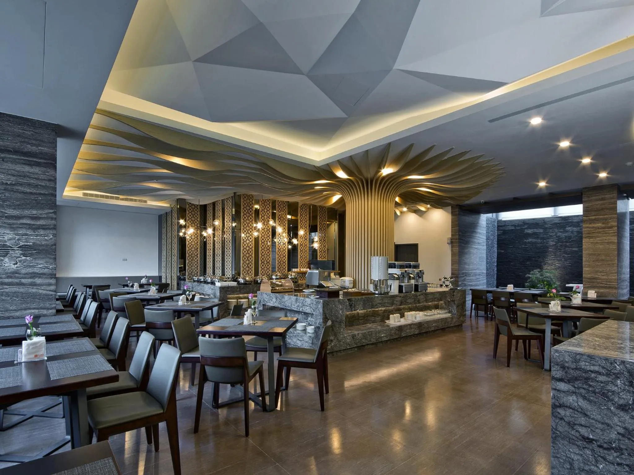 Buffet breakfast in Joy Inn