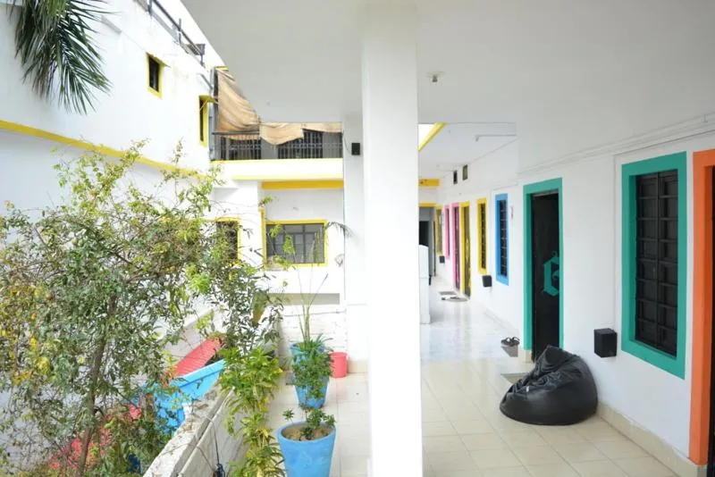 Balcony/Terrace in HosteLaVie - Varanasi