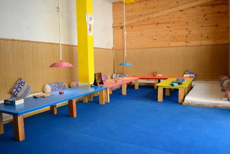 Evening entertainment in HosteLaVie - Varanasi