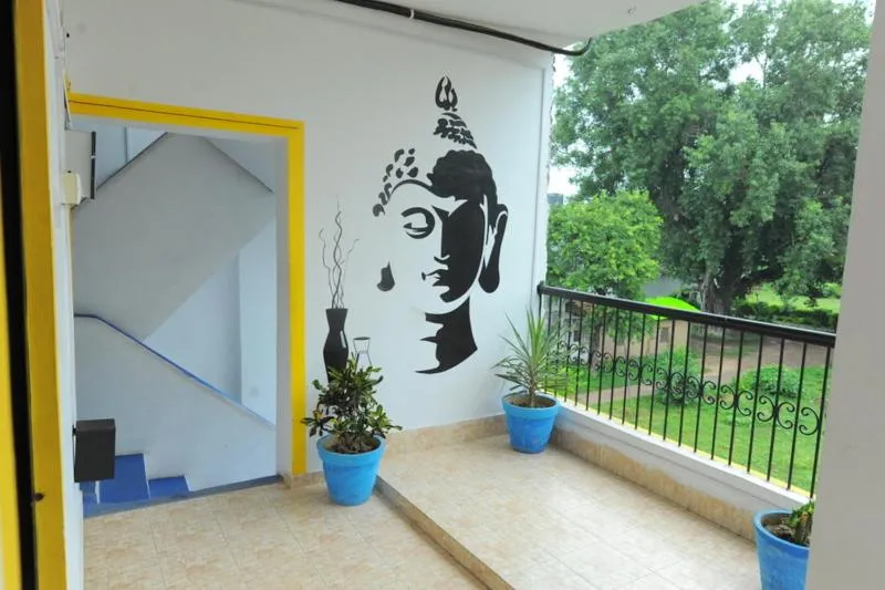 Balcony/Terrace in HosteLaVie - Varanasi