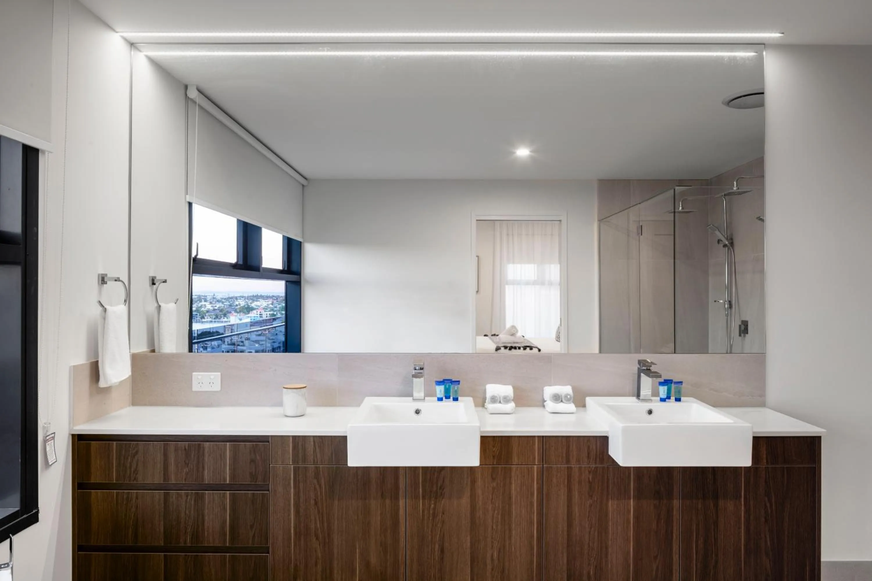 Bathroom in First Light Mooloolaba, an Ascend Collection Hotel
