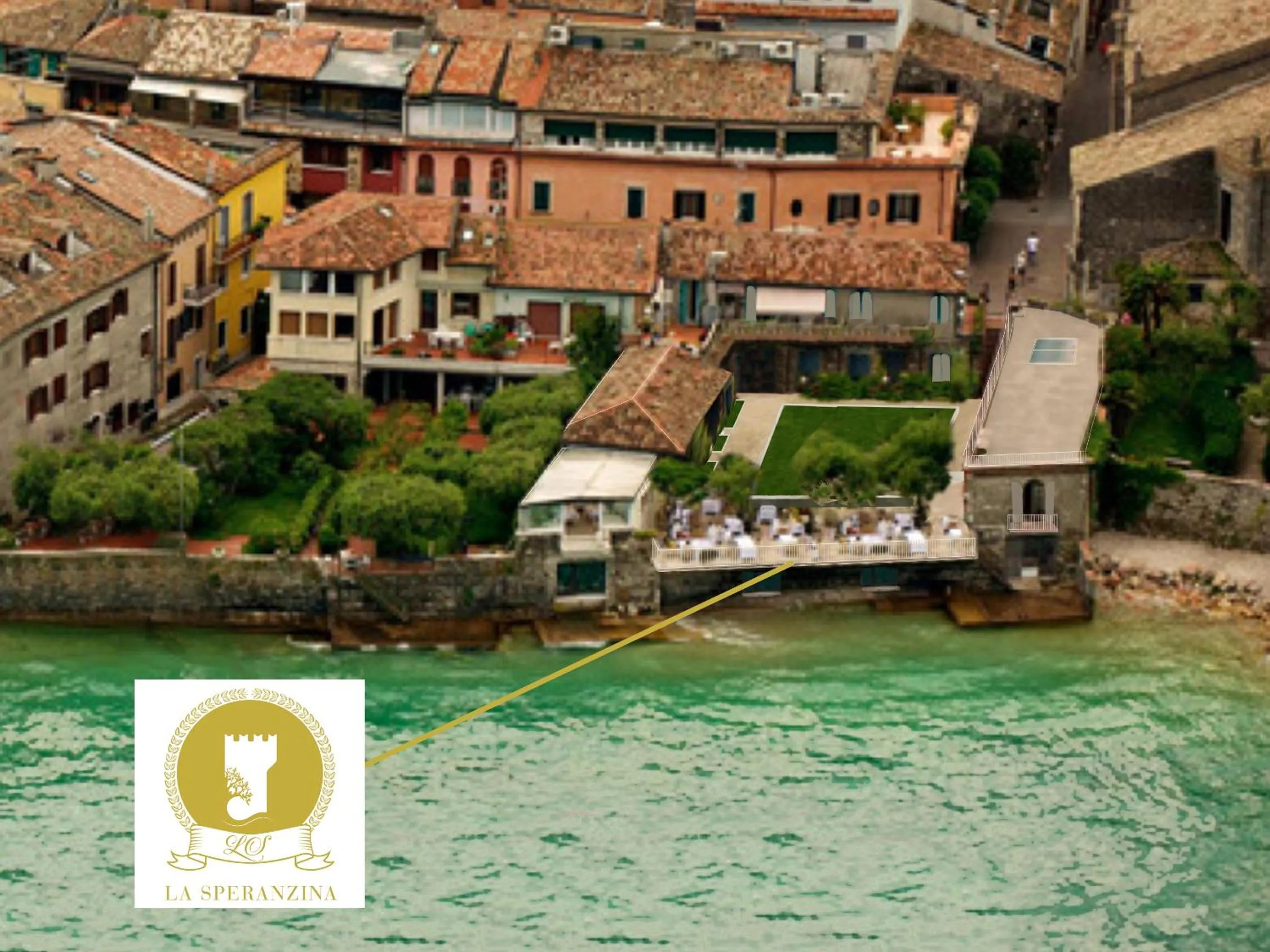 Bird's eye view in Relais La Speranzina