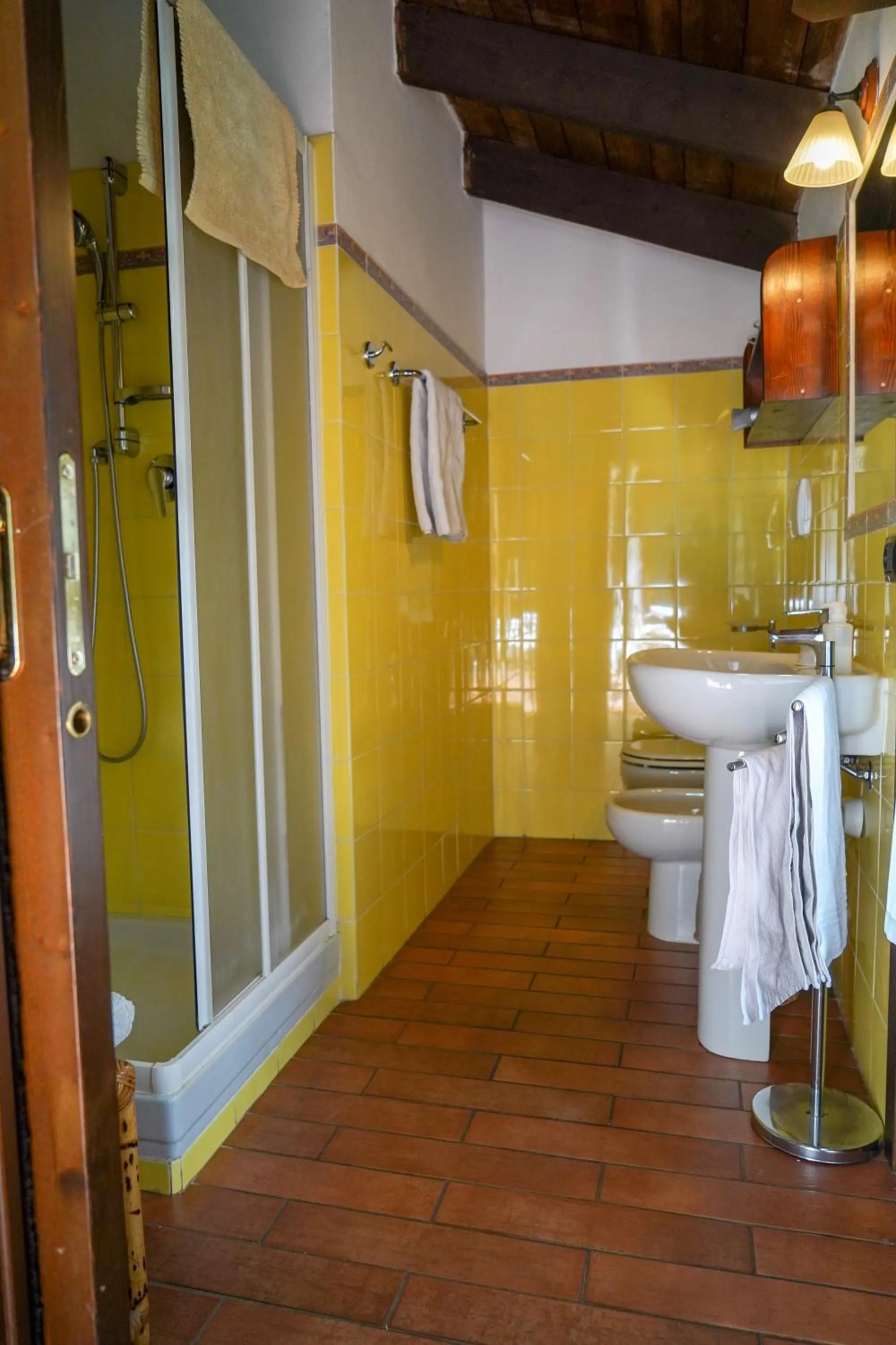 Double or Twin Room with Private Bathroom - single occupancy in Agriturismo La Garzonera