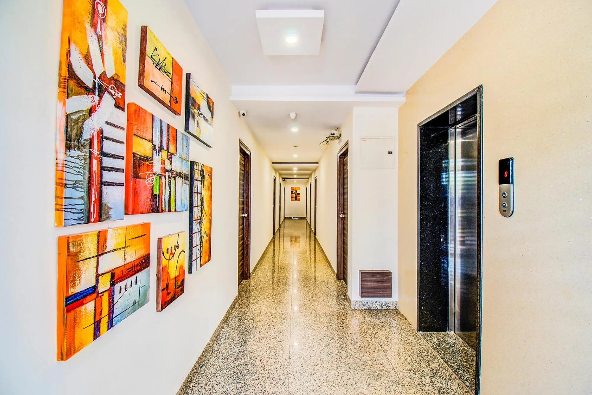 Lobby or reception in Fabhotel Pearl City - Nr Jubilee Enclave, Hitech City