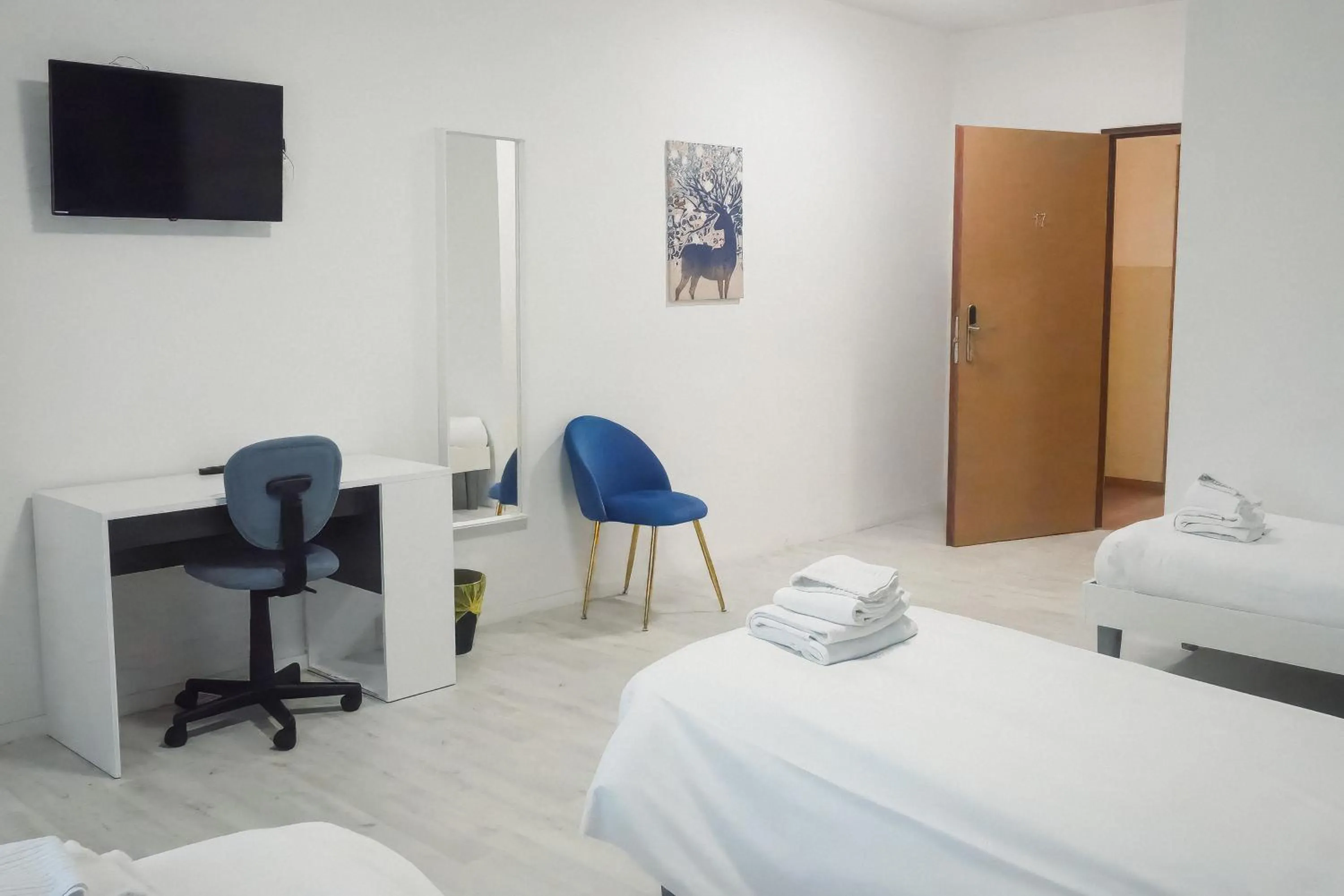 Bed in La Boheme SMART Hotel