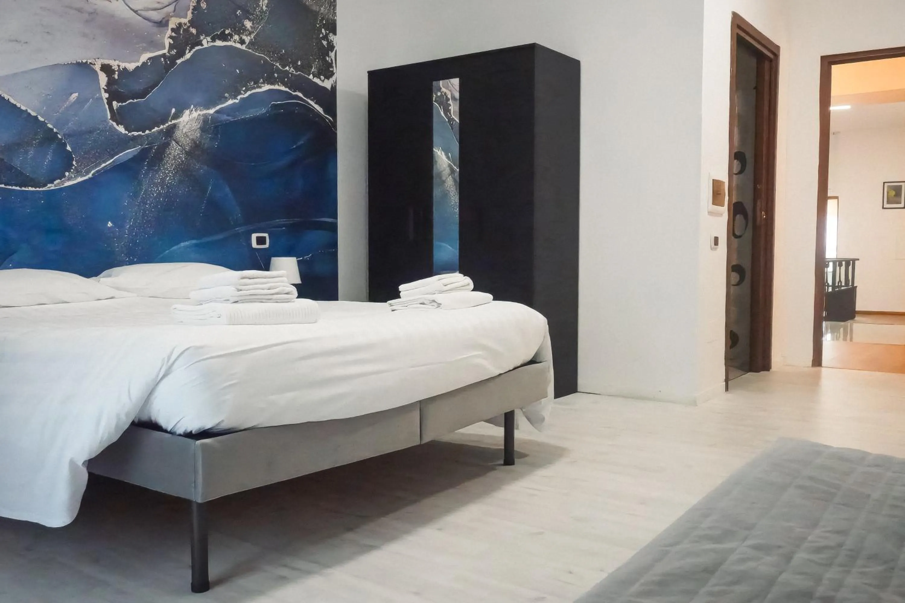 Bed in La Boheme SMART Hotel