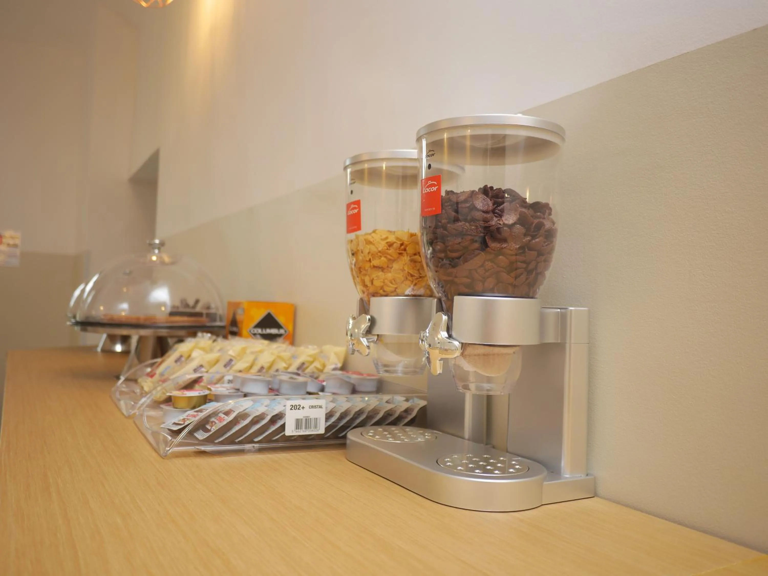 Continental breakfast in La Boheme SMART Hotel