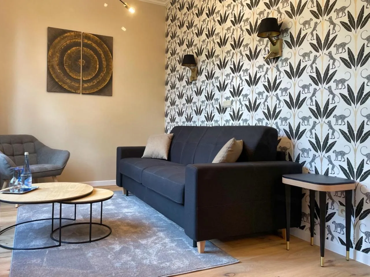 Seating area in Villa Gracia