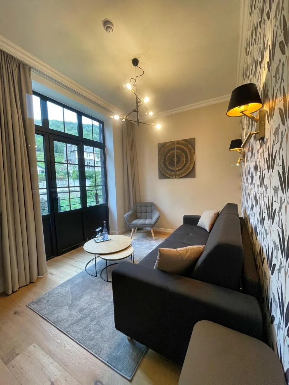 Seating area in Villa Gracia