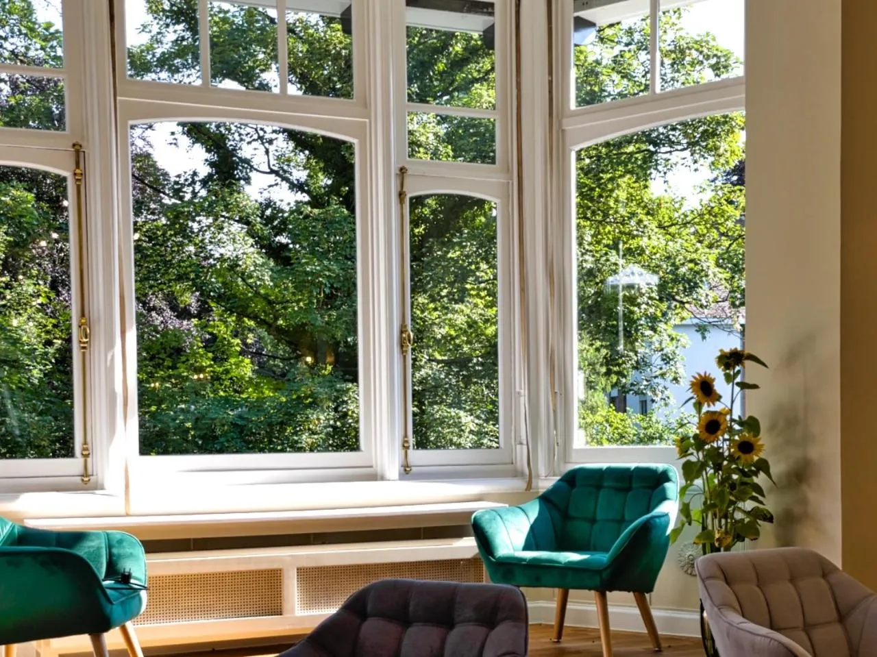 Decorative detail in Villa Gracia