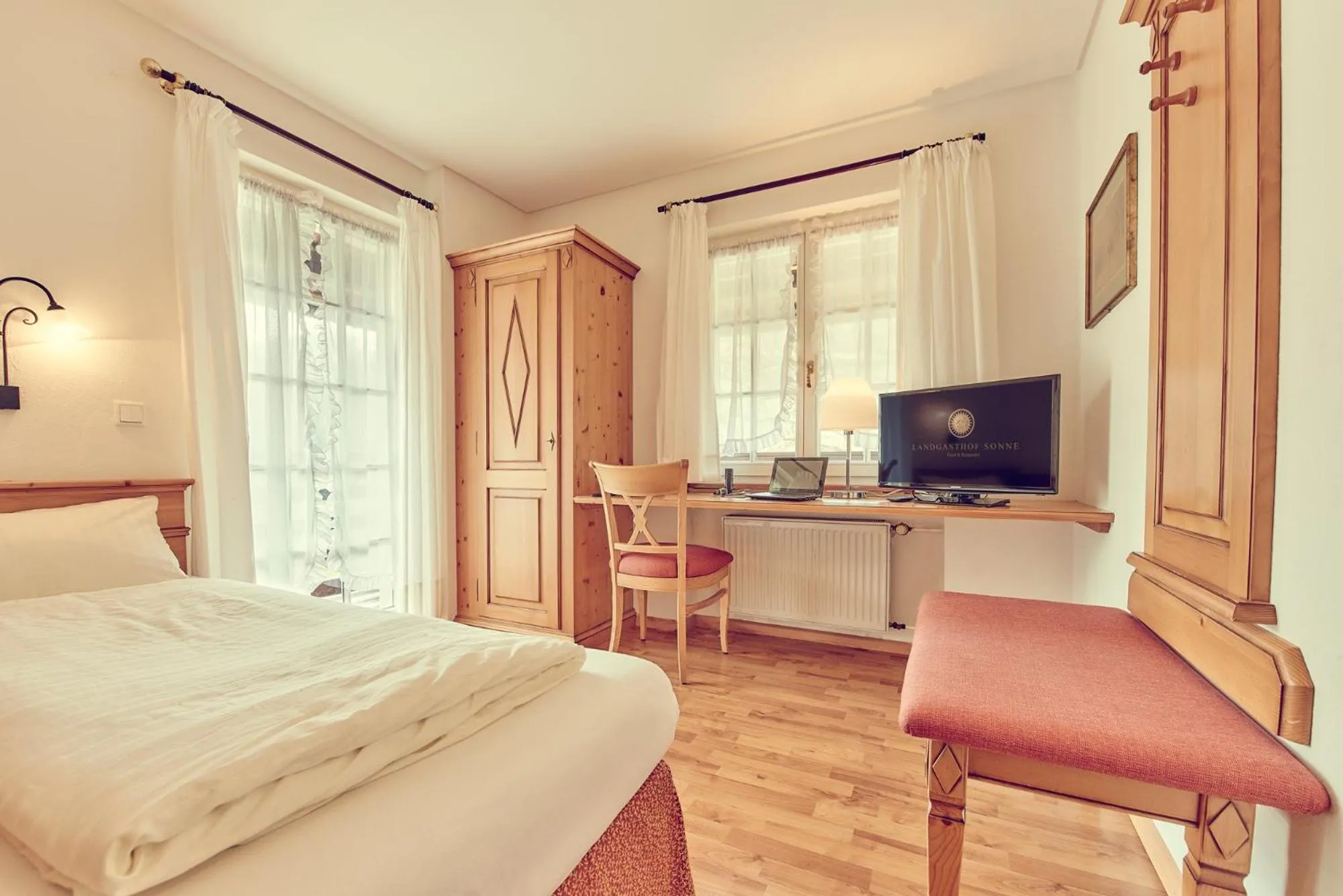 Photo of the whole room, Bed in Landgasthof zur Sonne