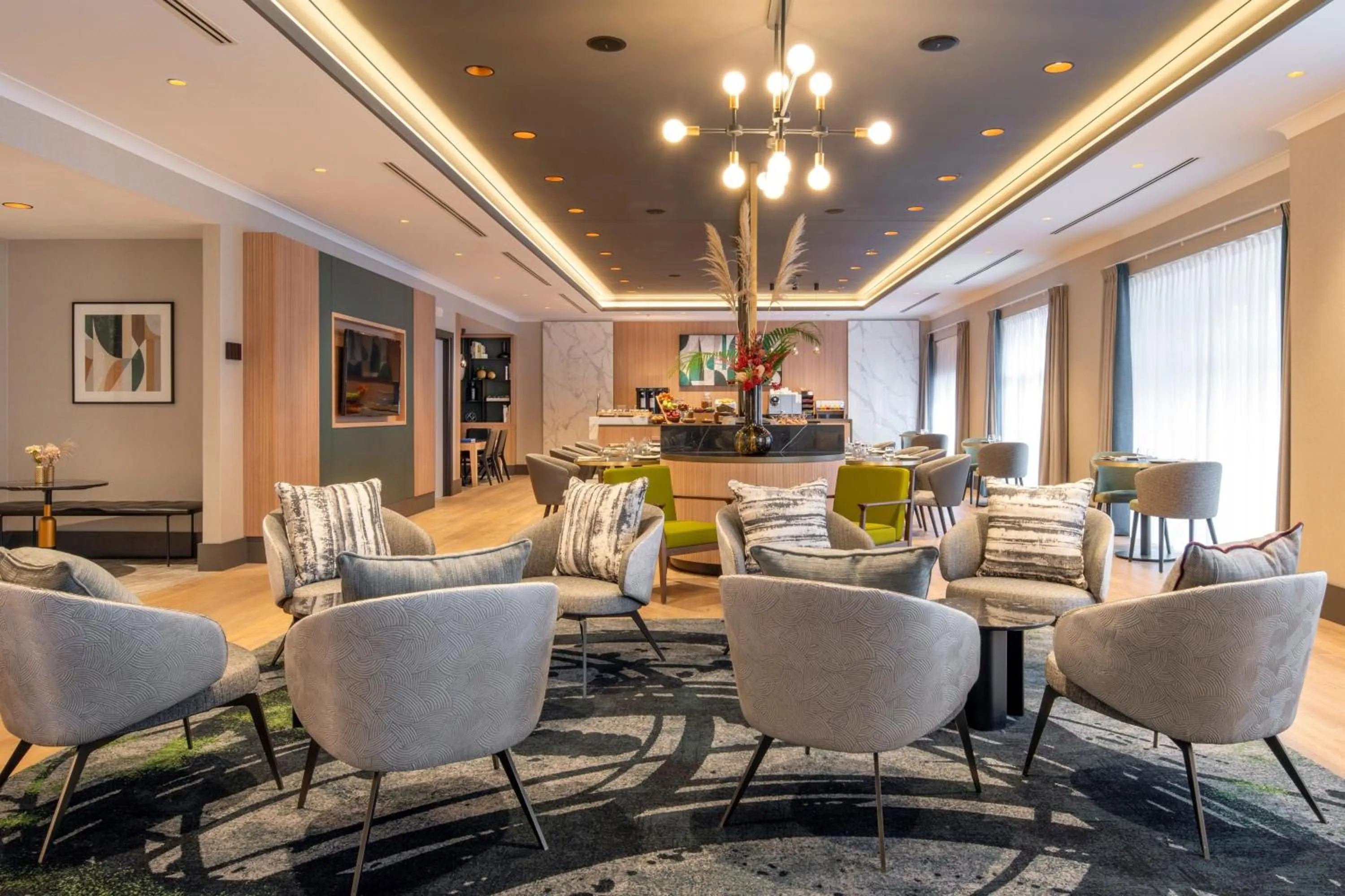 Lounge or bar in Brussels Marriott Hotel Grand Place