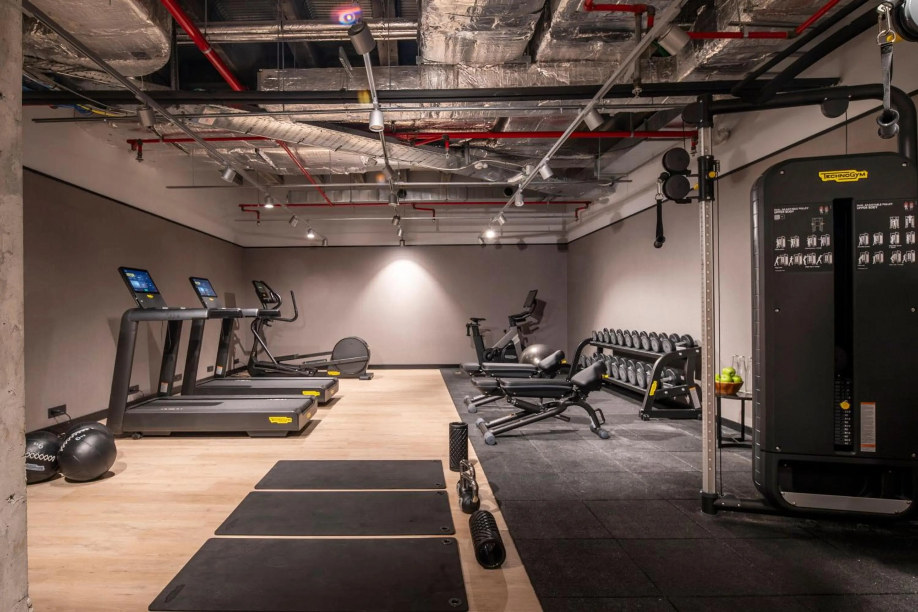 Fitness centre/facilities in Brussels Marriott Hotel Grand Place