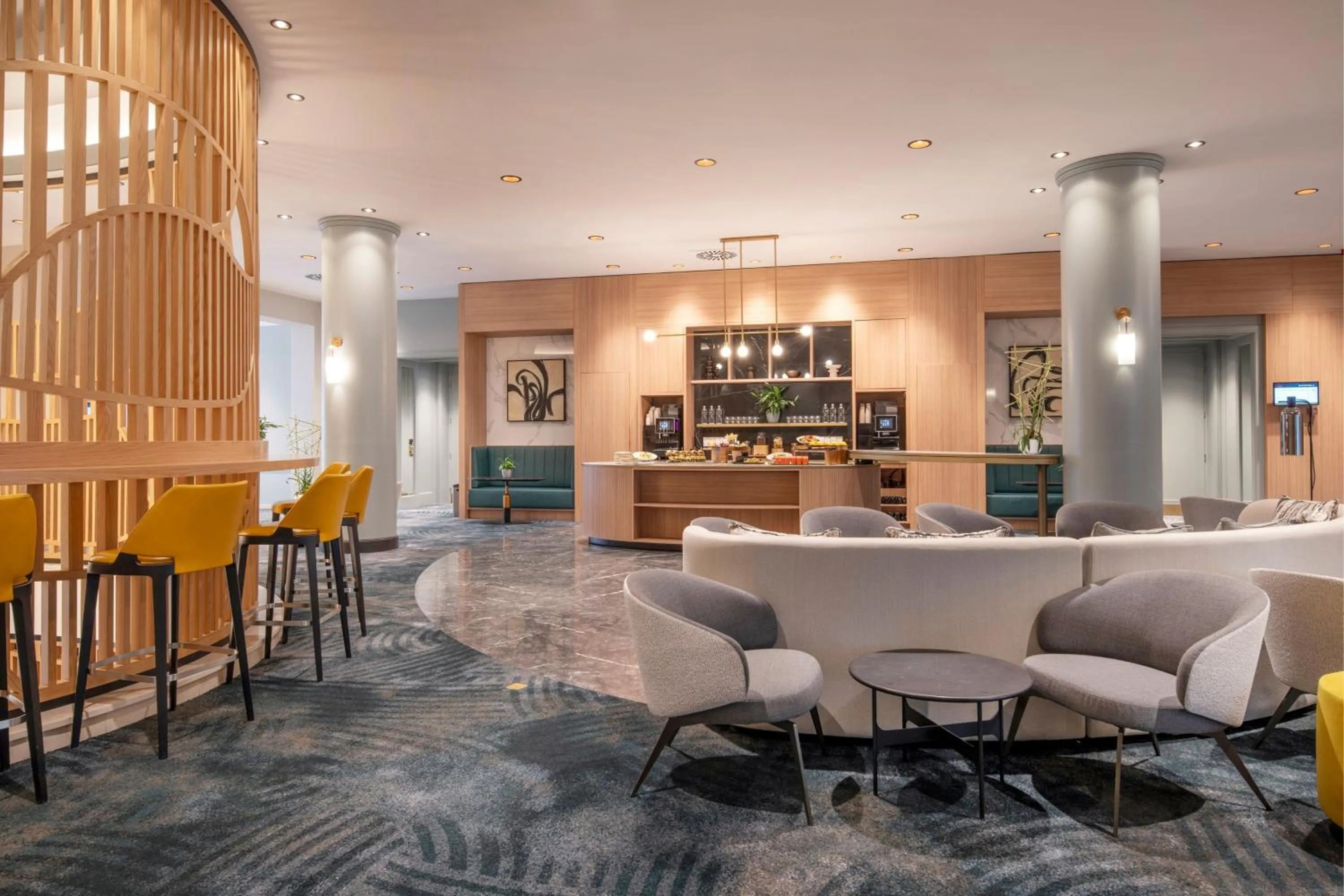 Lounge or bar in Brussels Marriott Hotel Grand Place