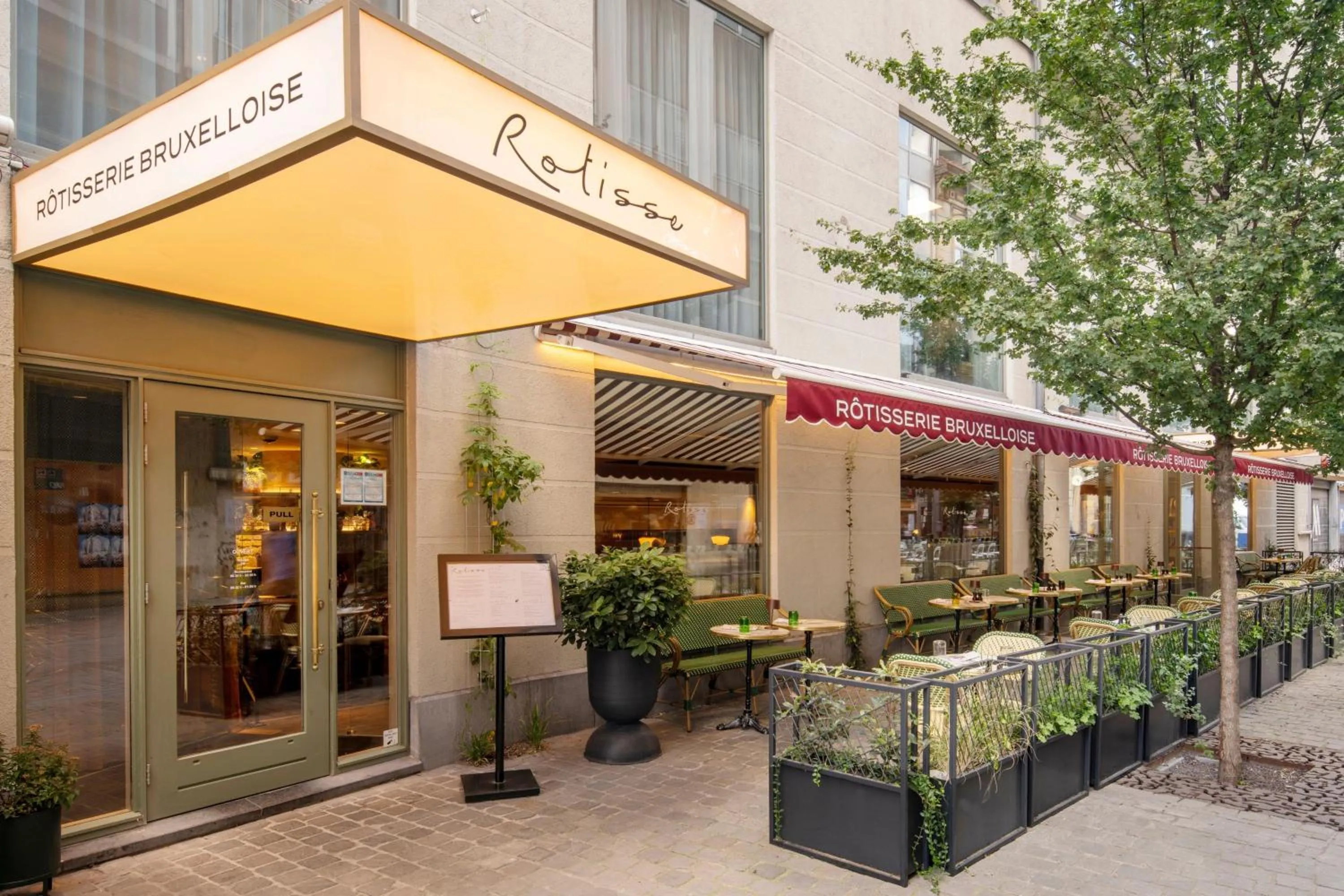 Restaurant/places to eat in Brussels Marriott Hotel Grand Place