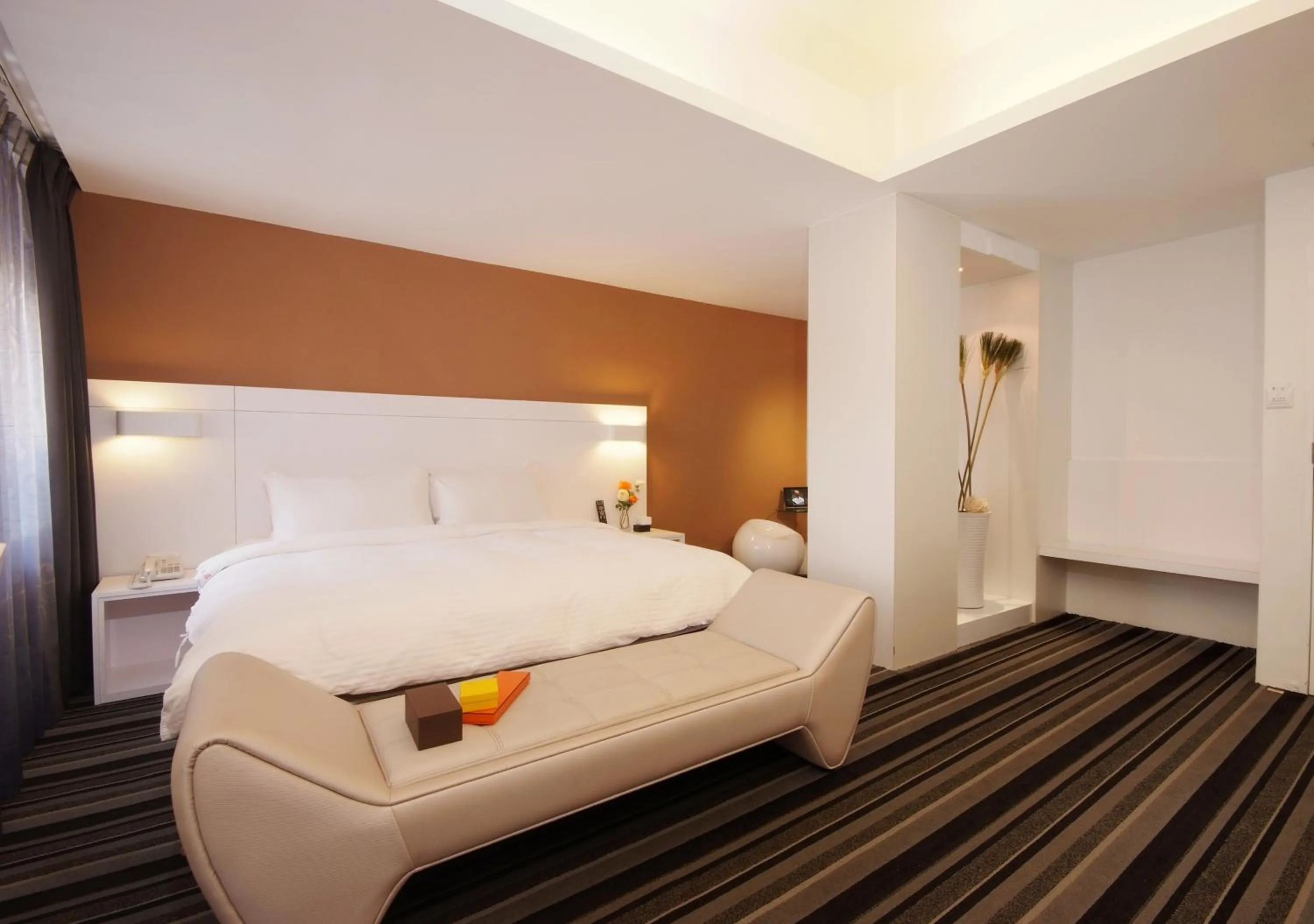 Bed in Taitung Yes Hotel