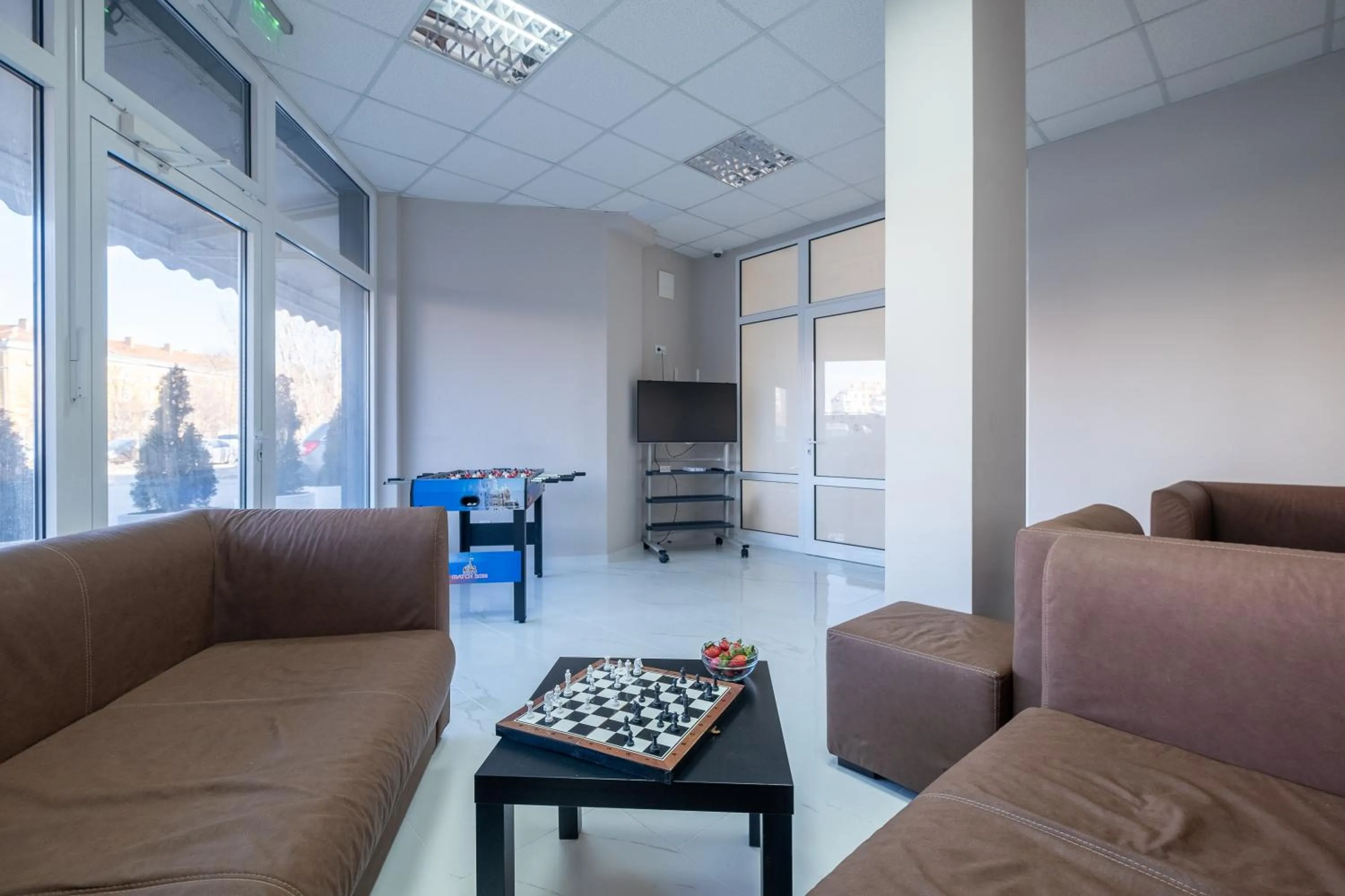 Living room in Blue Label Apart House