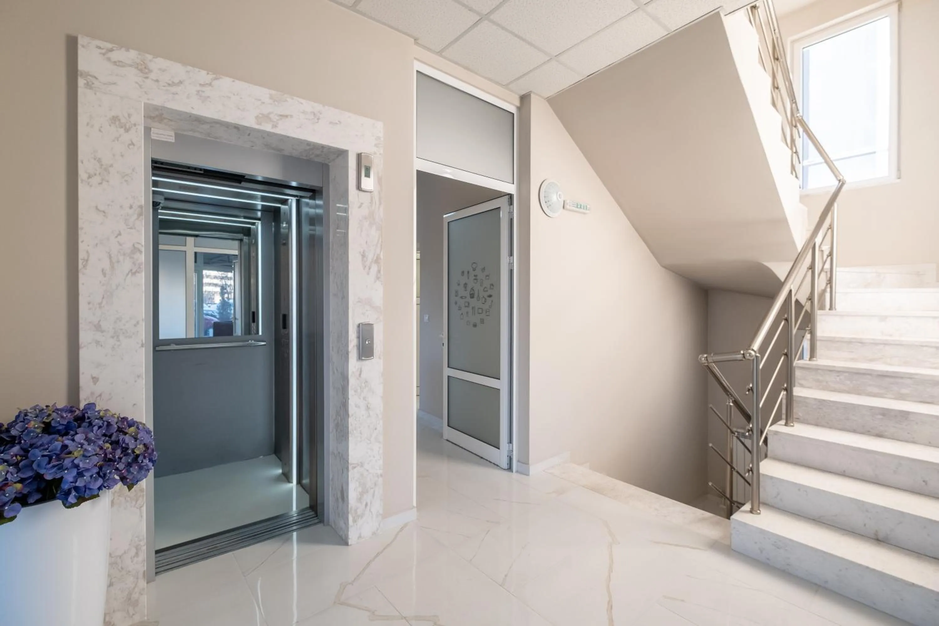 Staff in Blue Label Apart House