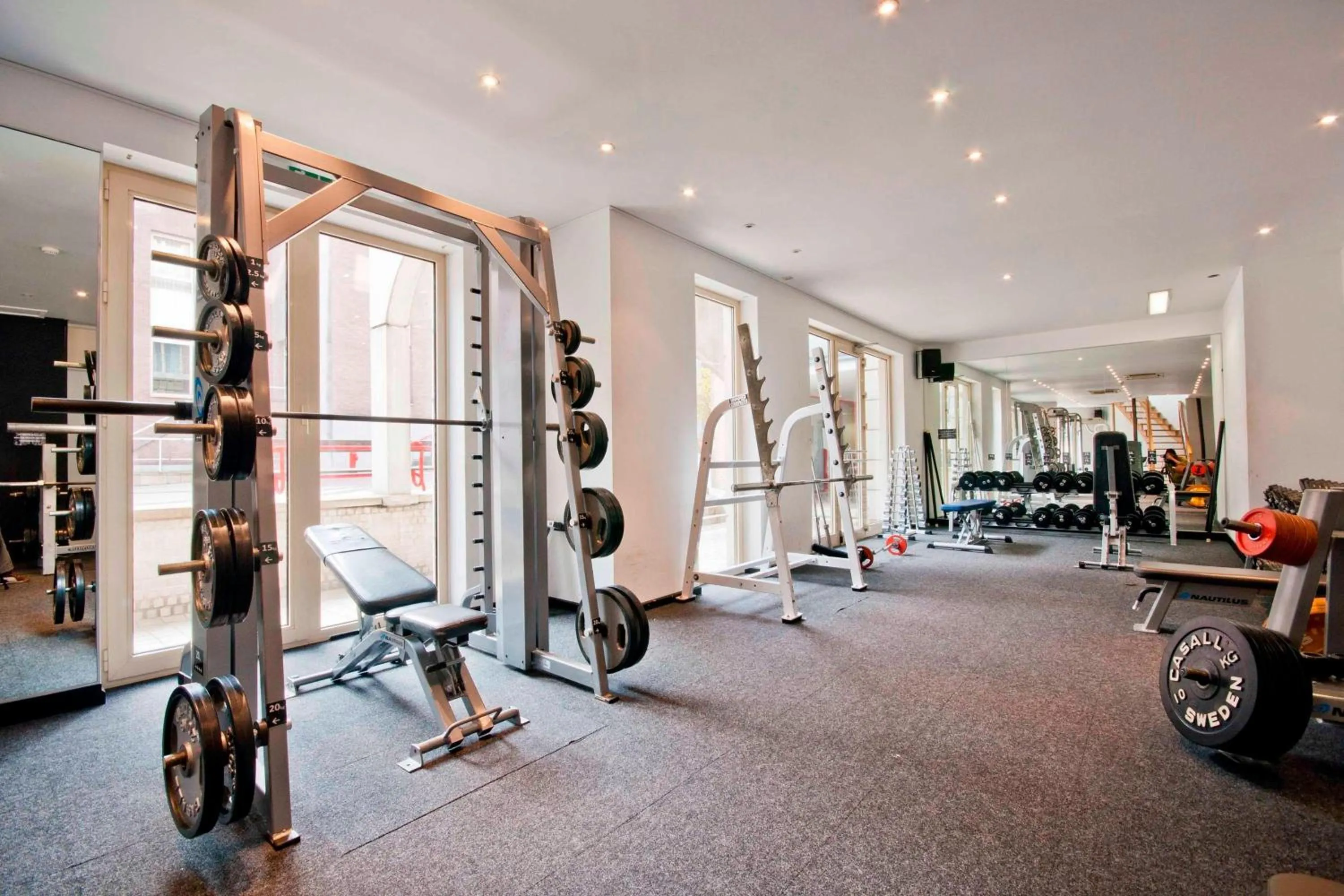 Fitness centre/facilities in Renaissance Brussels Hotel