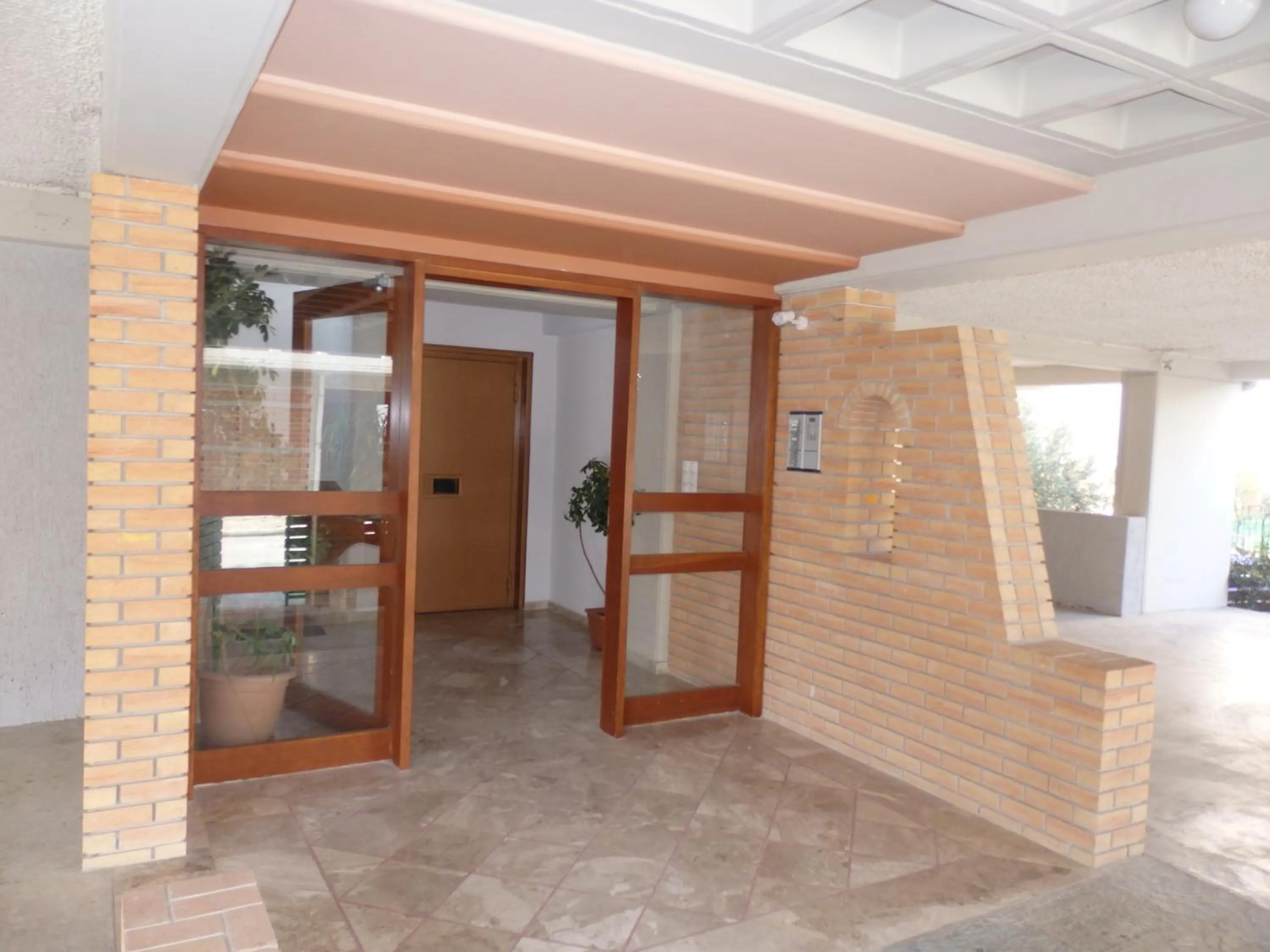 Property building in A&J Apartments or Rooms athens airport