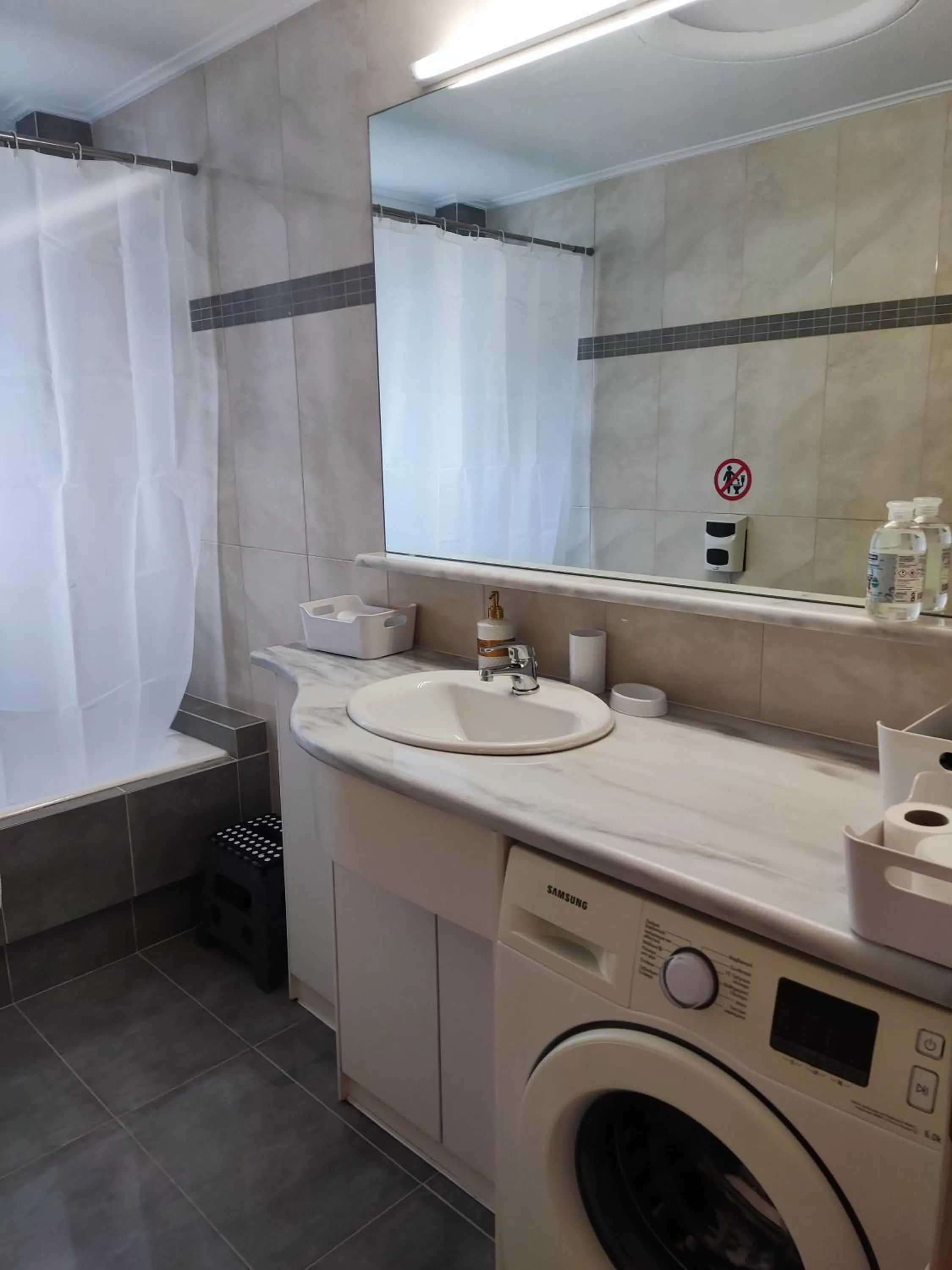 Bathroom in A&J Apartments or Rooms athens airport