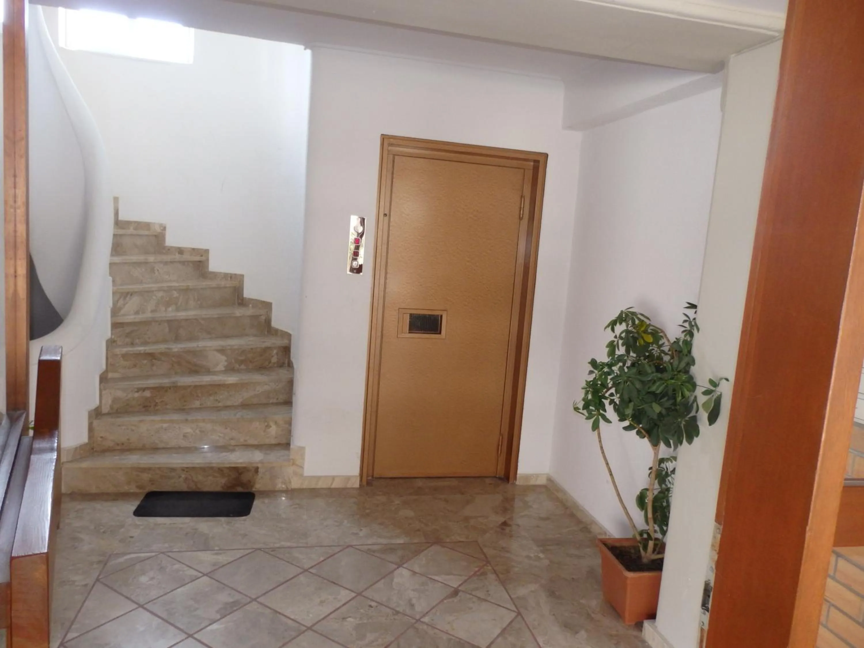 Property building in A&J Apartments or Rooms athens airport