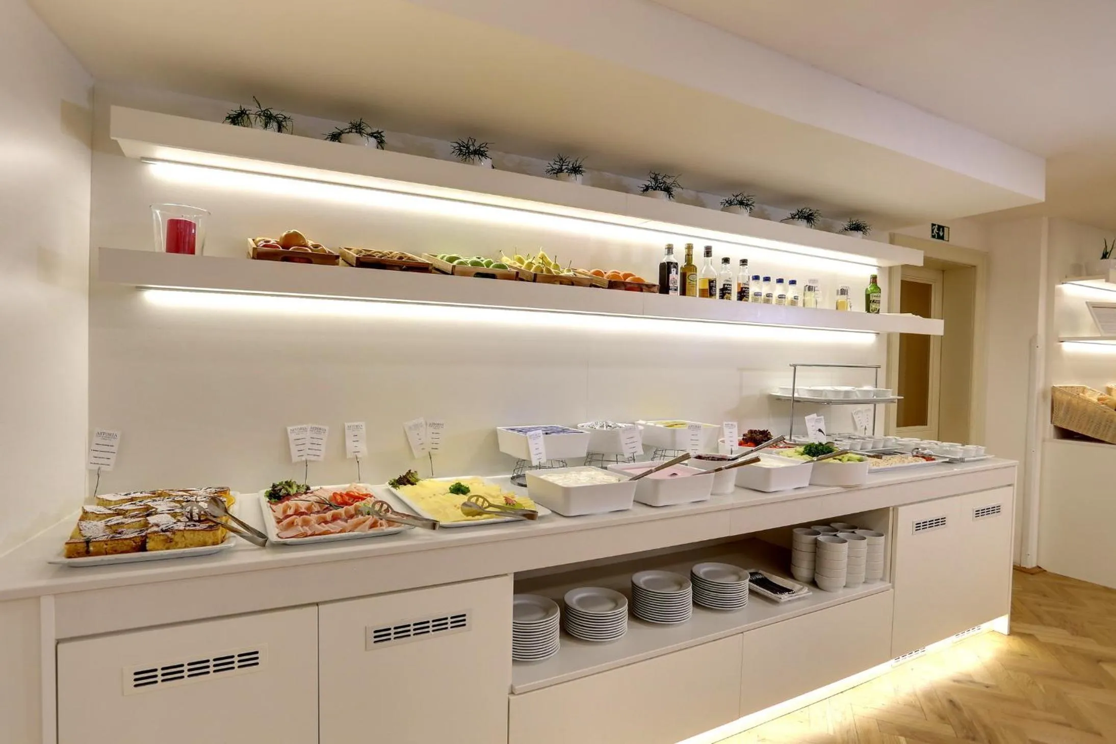 Buffet breakfast in ASTORIA Hotel & Medical Spa