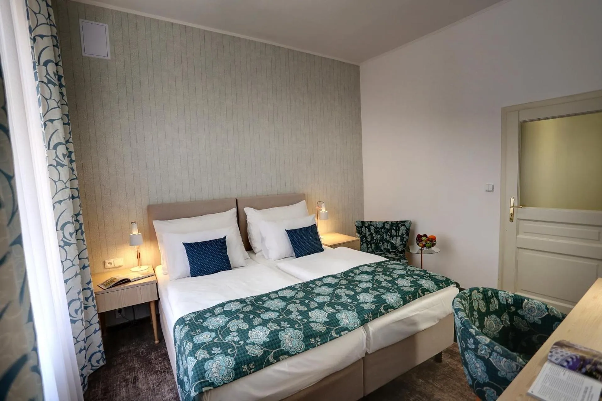 Photo of the whole room, Bed in ASTORIA Hotel & Medical Spa