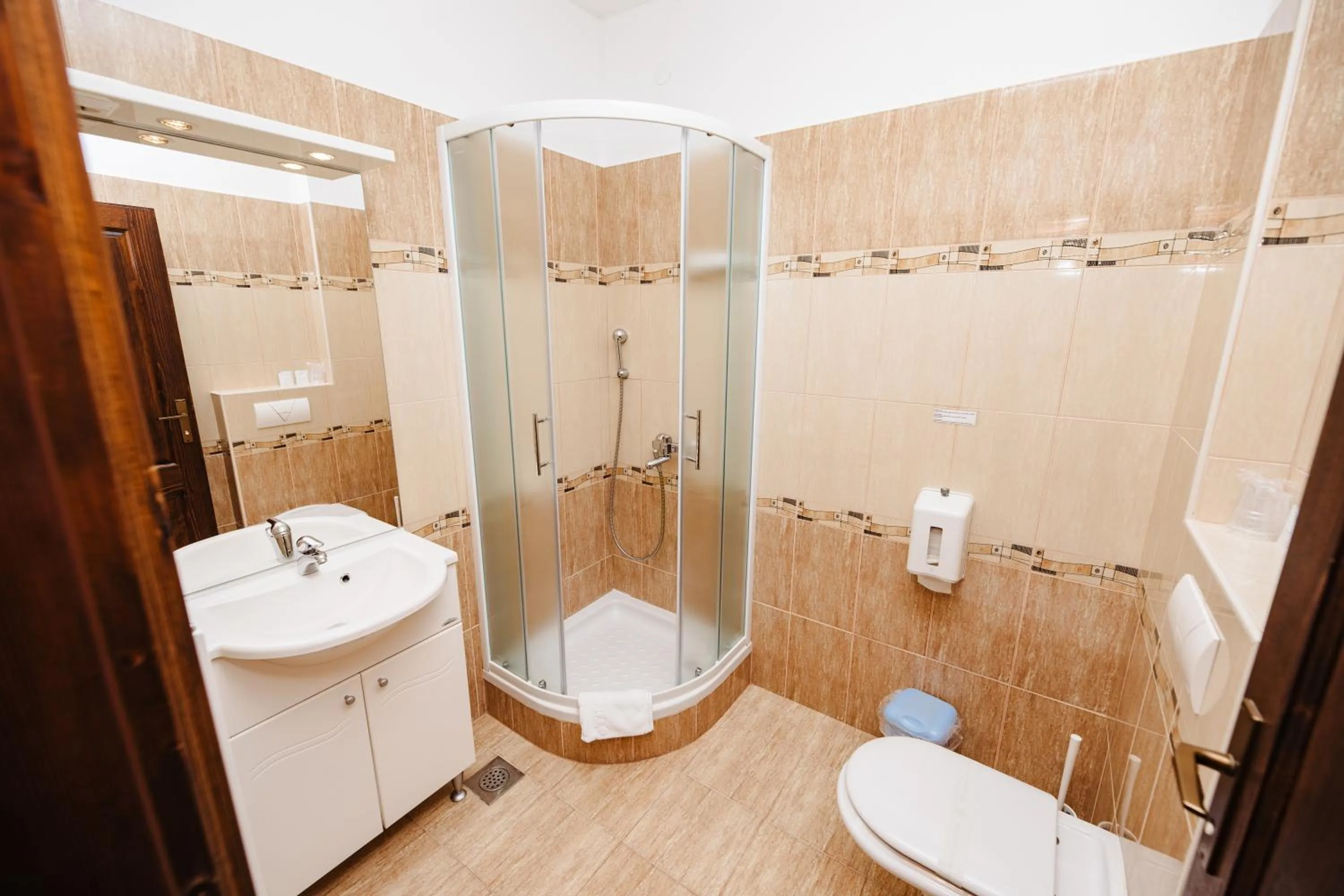 Shower in Villa Diana