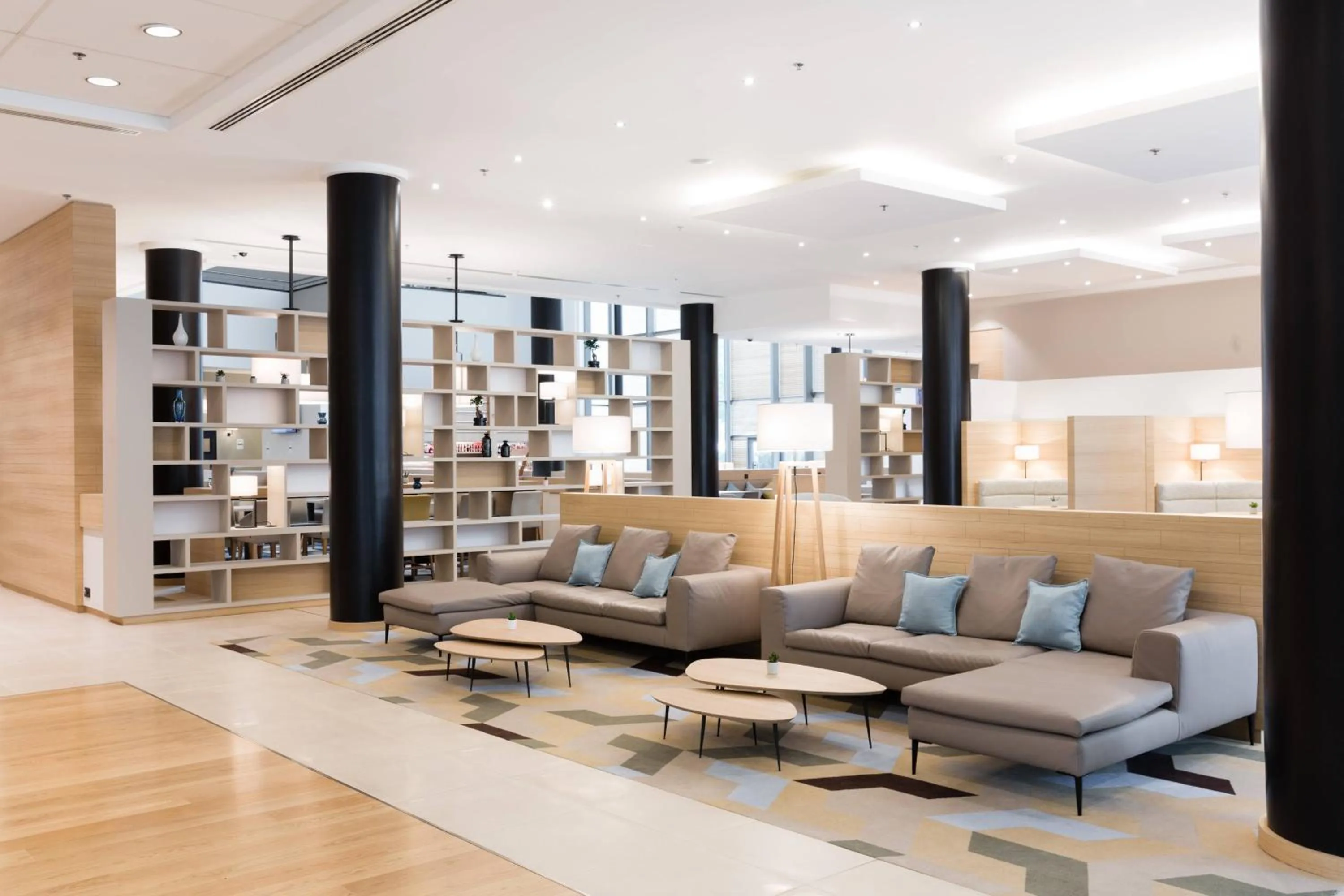 Lobby or reception in Courtyard By Marriott Brussels