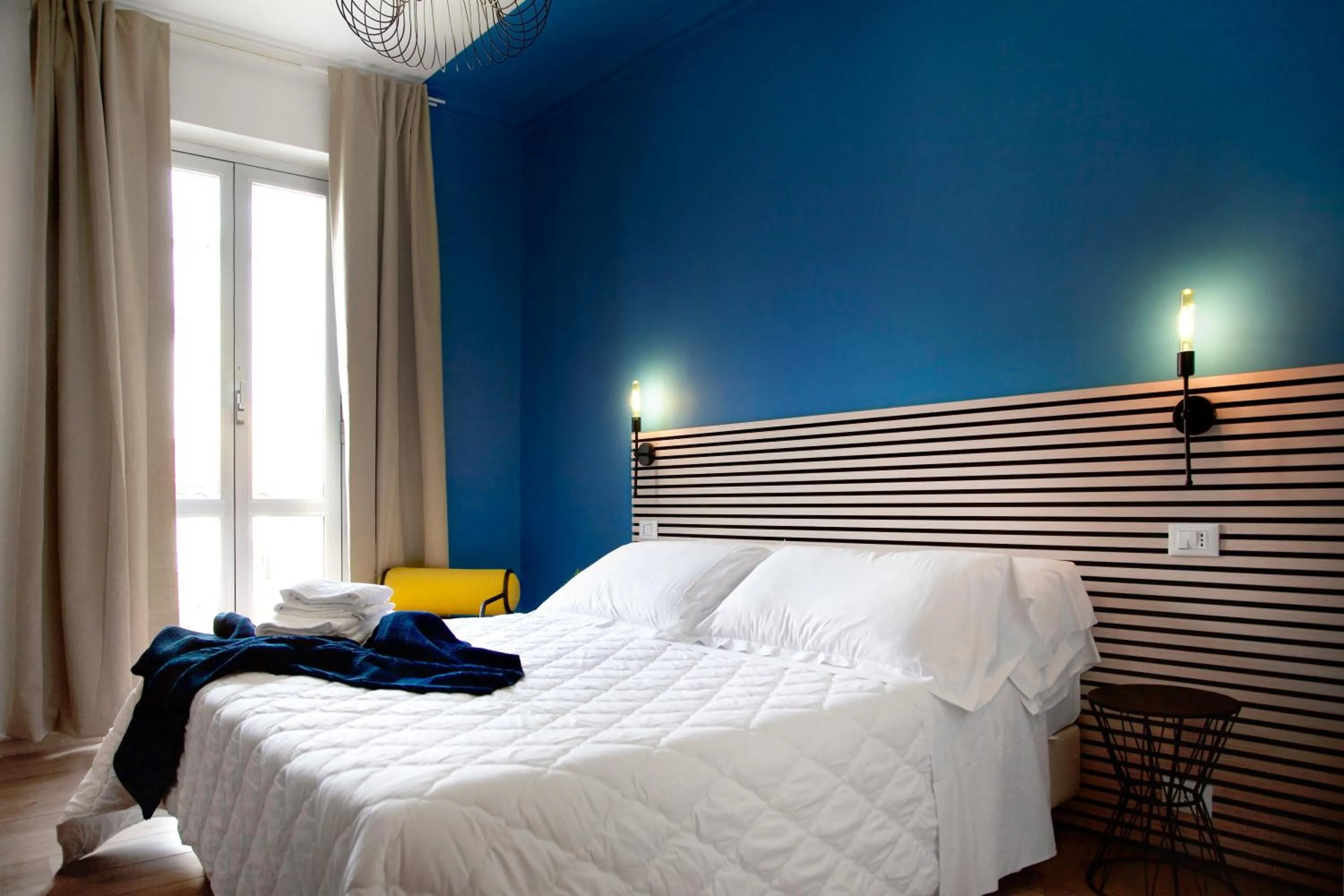 Bed in Hotel Anacapri