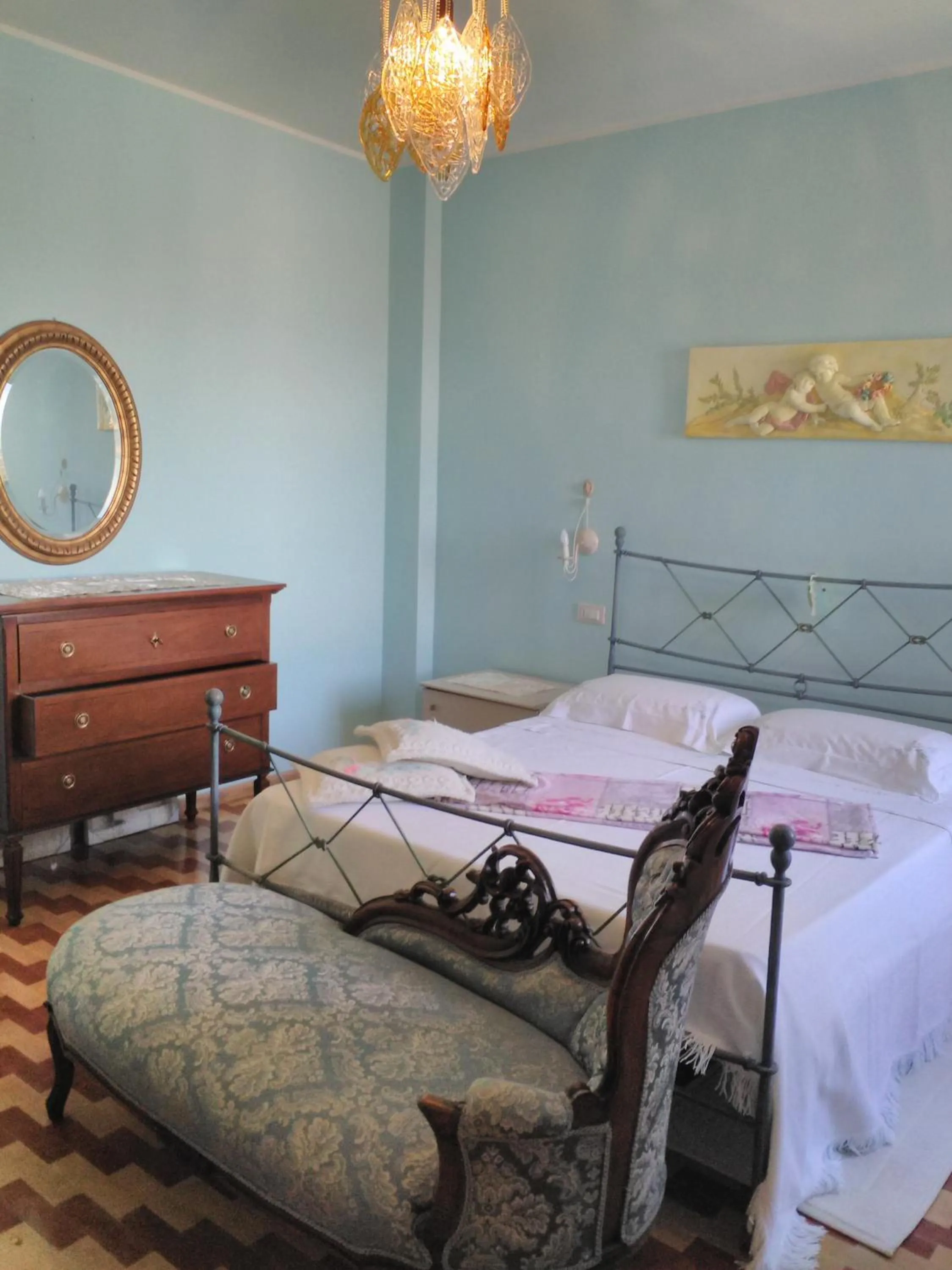 Deluxe Double Room with Sea View in La Casa Di Torre Di Palme