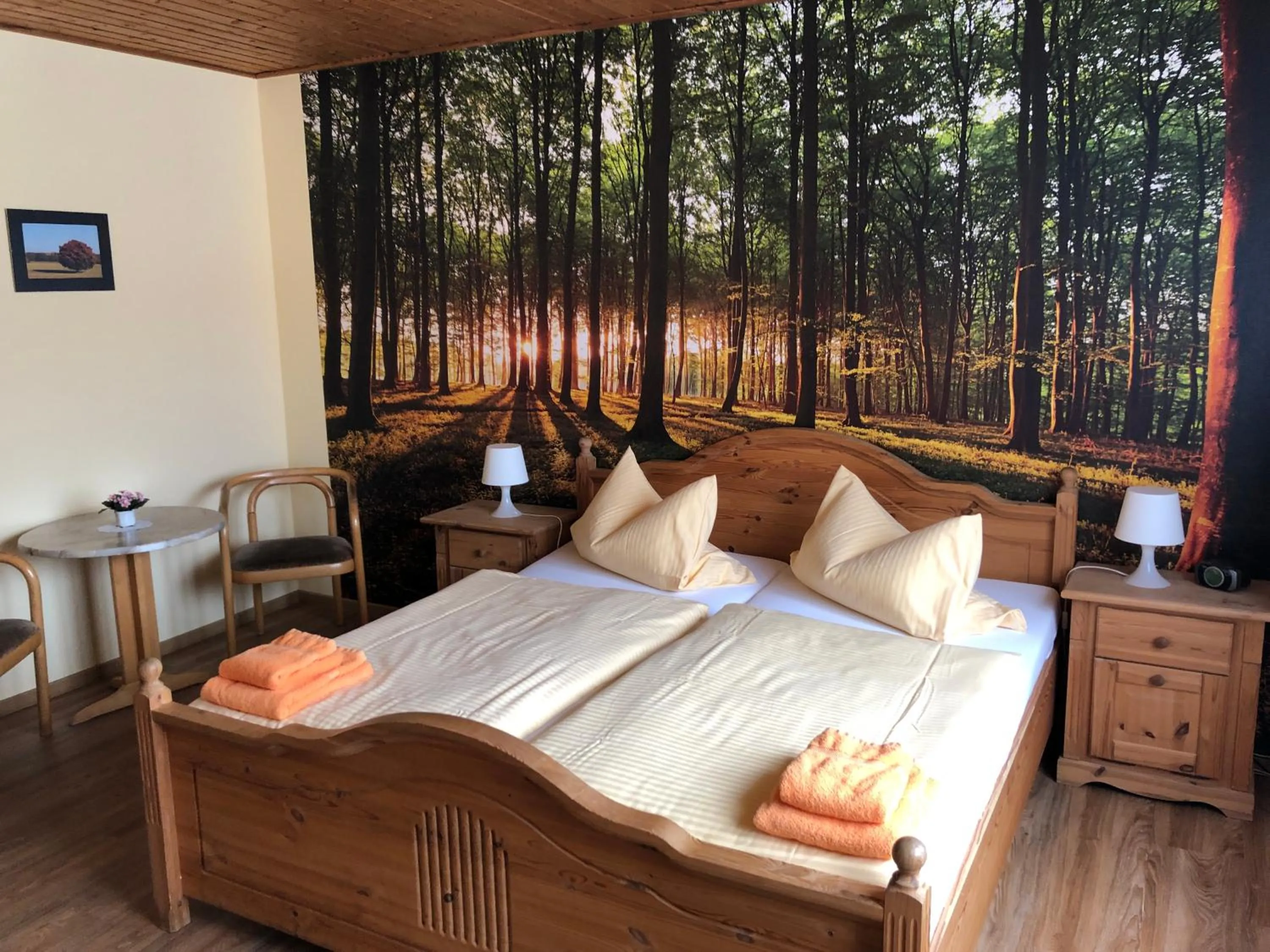 Bed in Hotel Schützenhaus
