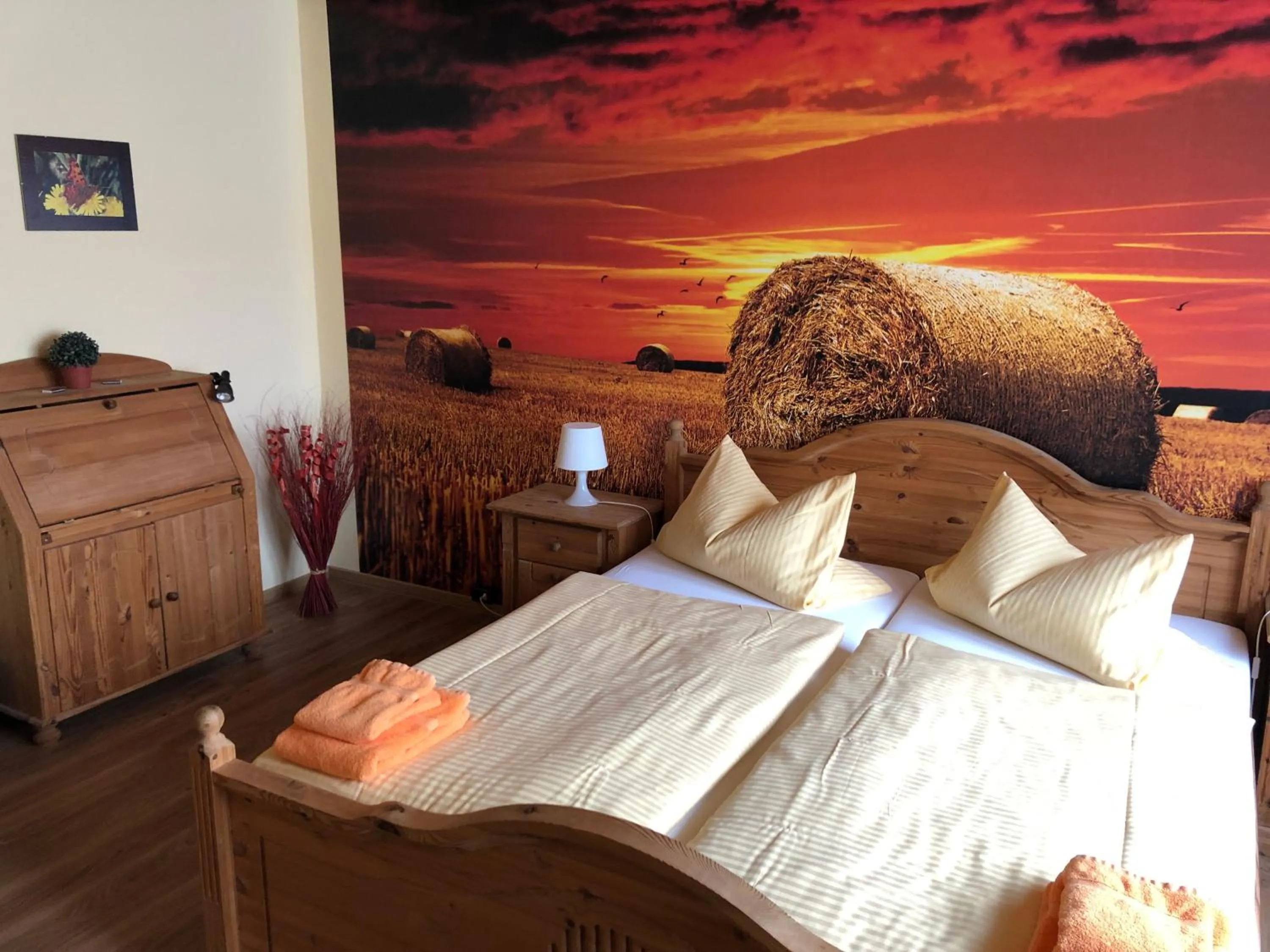 Bed in Hotel Schützenhaus