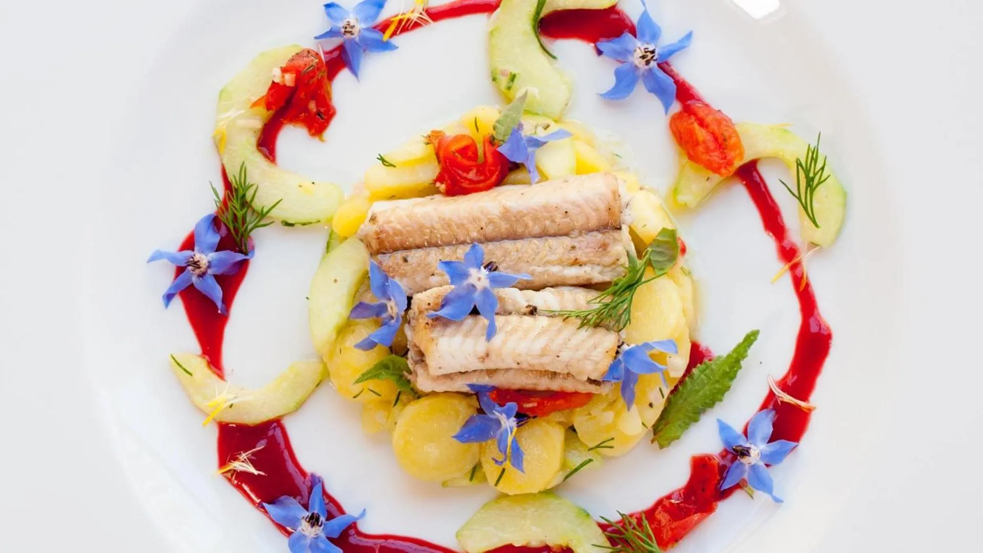 Food close-up in Hensens Residenz