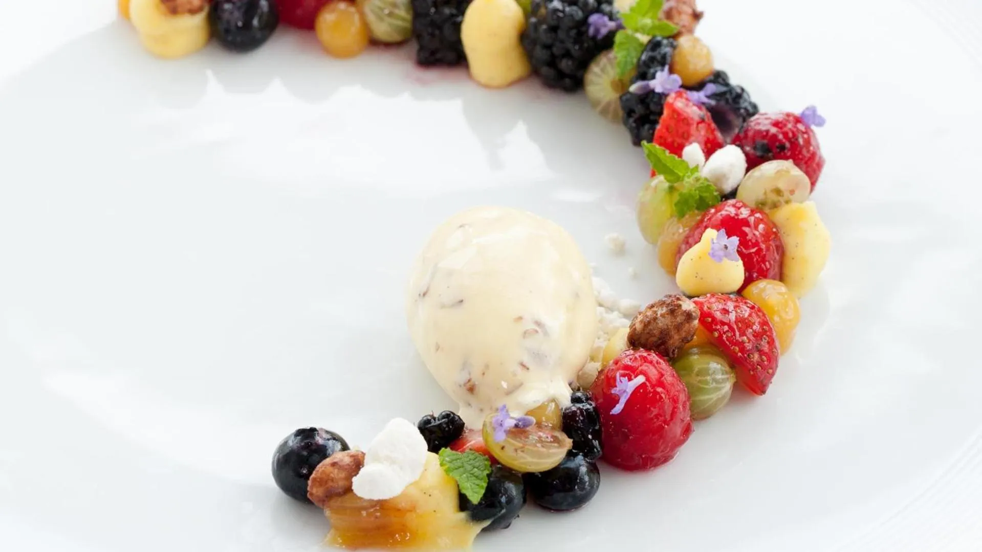 Food close-up in Hensens Residenz