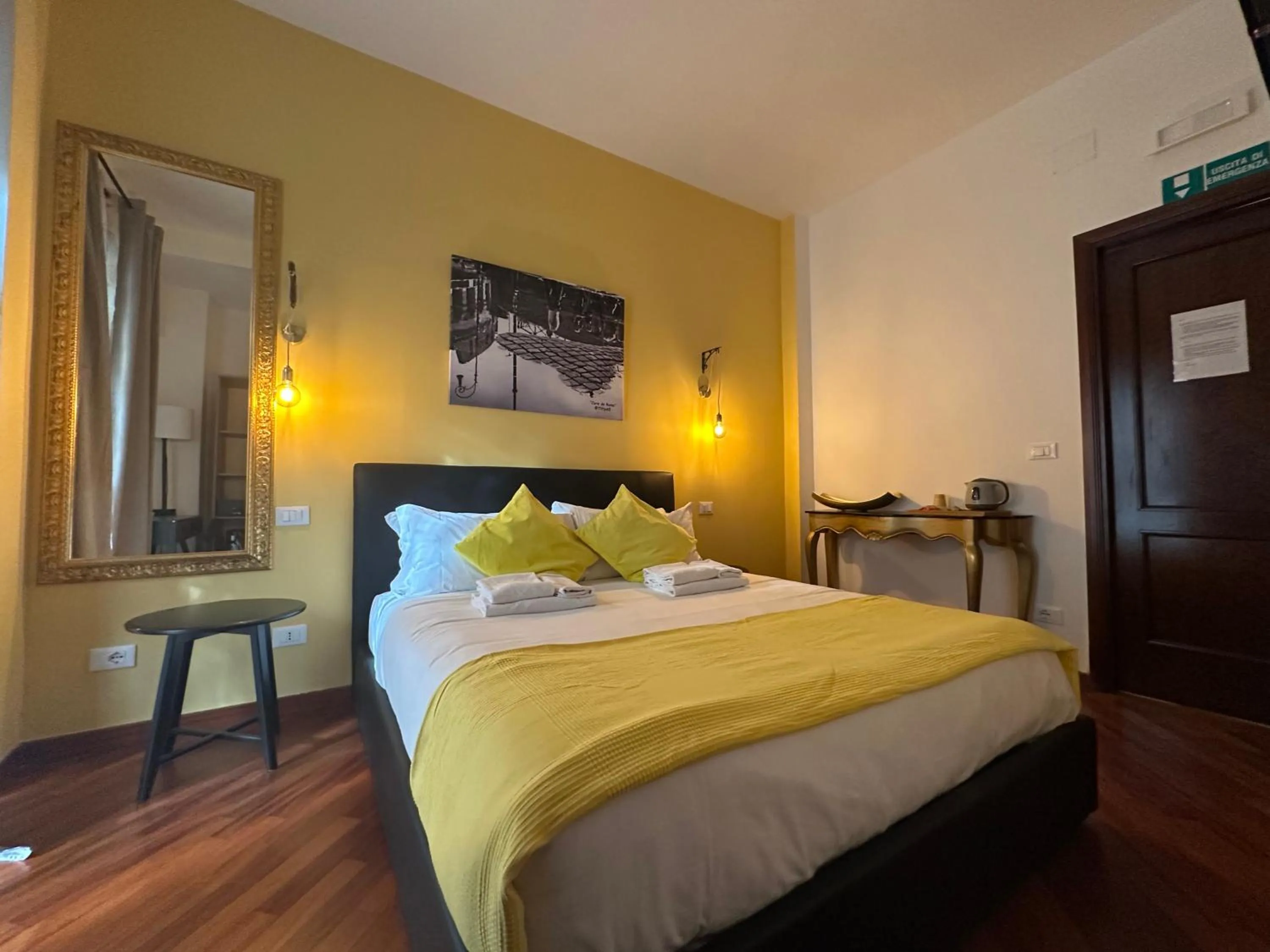 Bed in Vatican QG Rooms