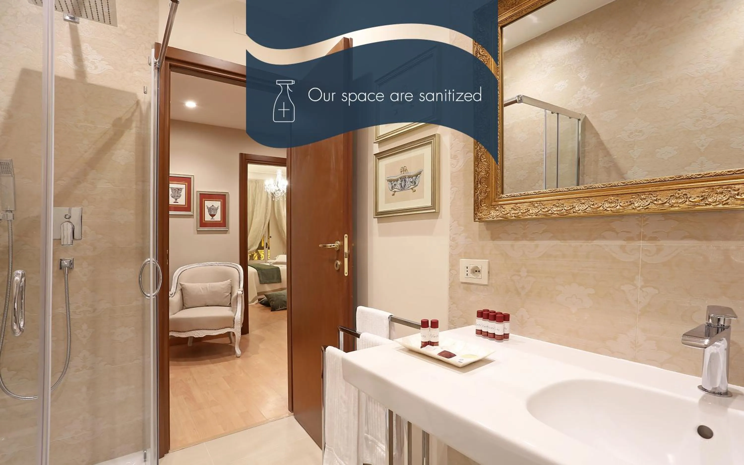 Text overlay in Daplace - Ottavia Apartment