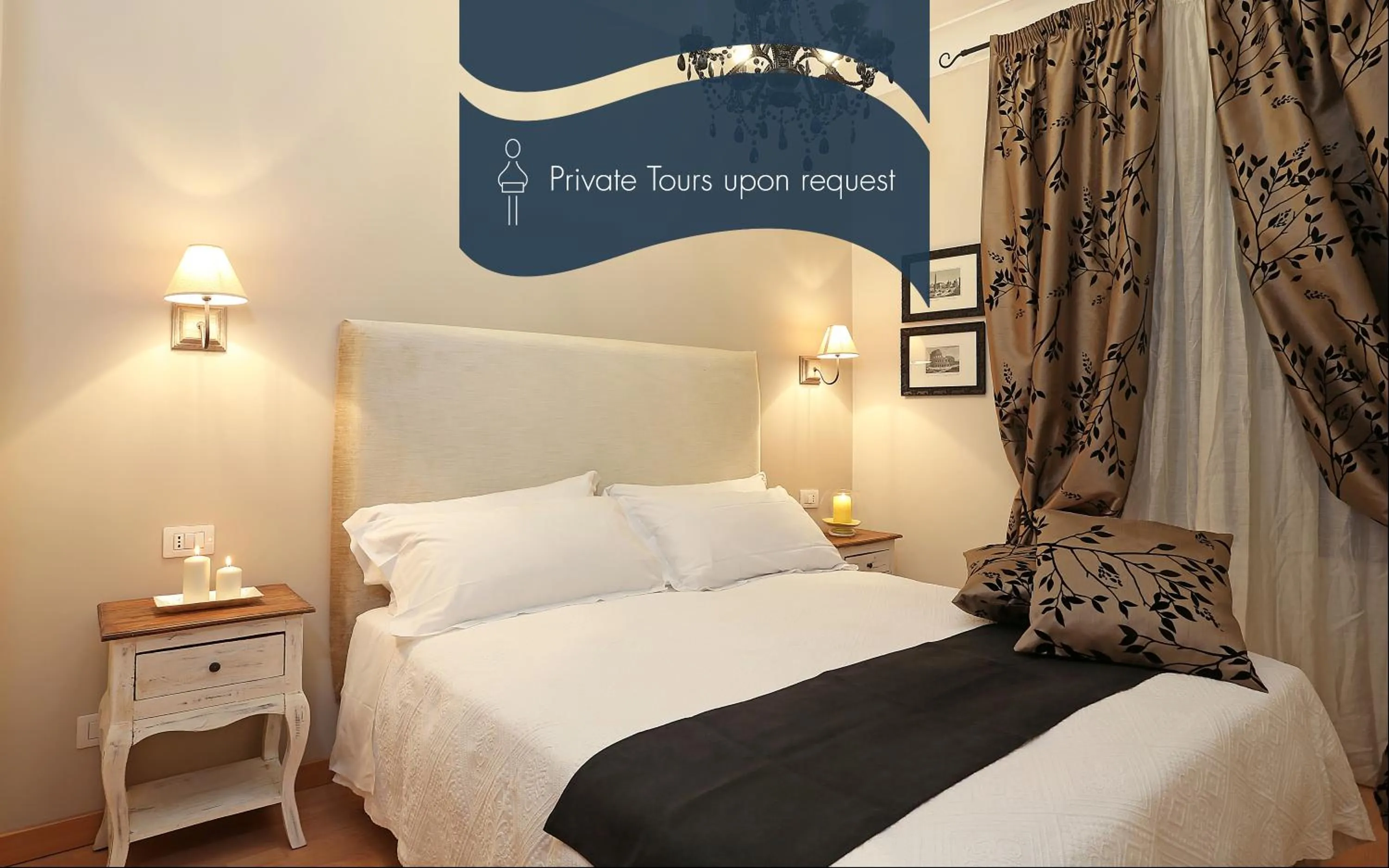 Text overlay, Bed in Daplace - Ottavia Apartment