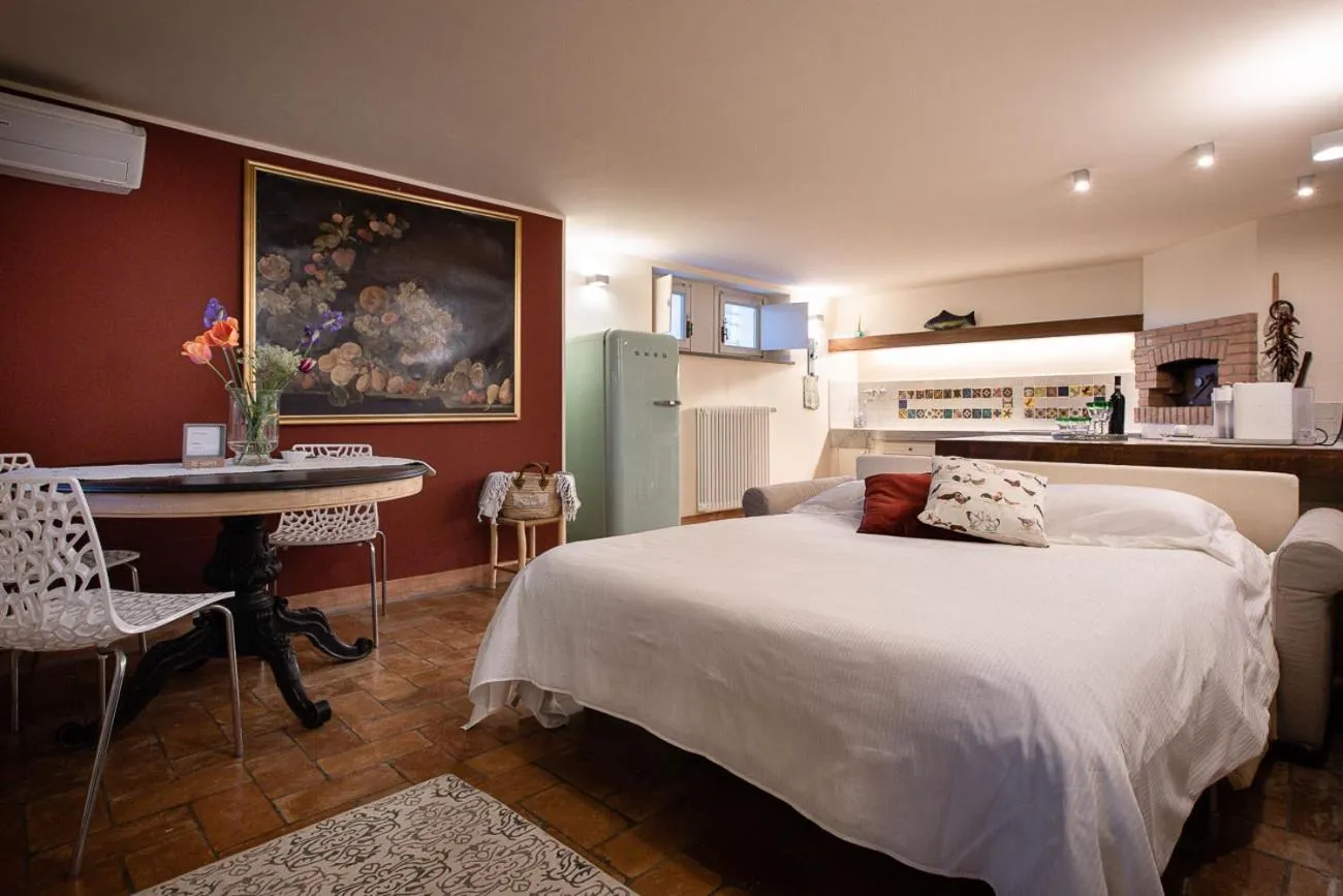 Bed in Villa Paradiso Charme&Design Adults only