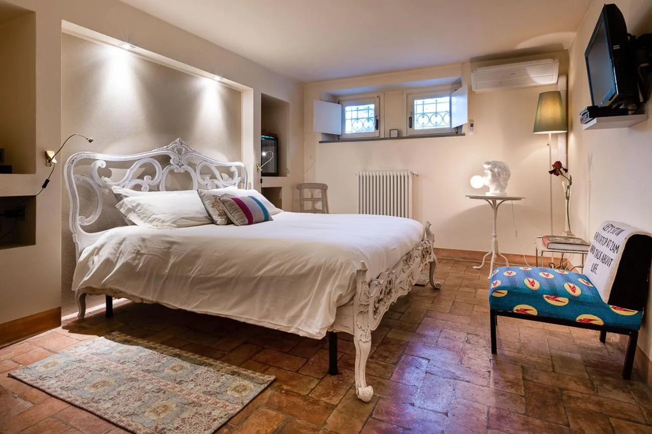 Bed in Villa Paradiso Charme&Design Adults only