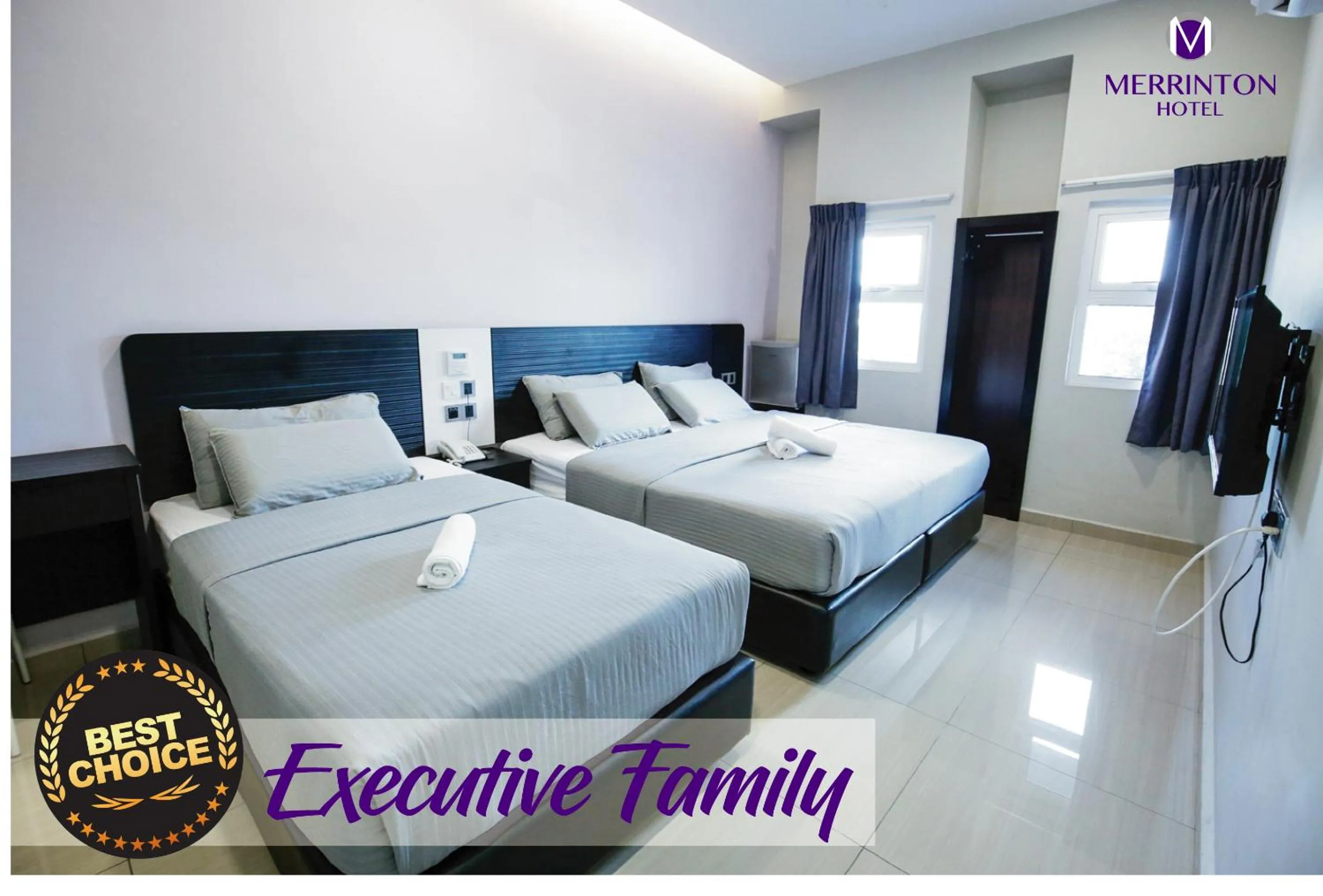 Bedroom, Bed in Merrinton Hotel Temerloh