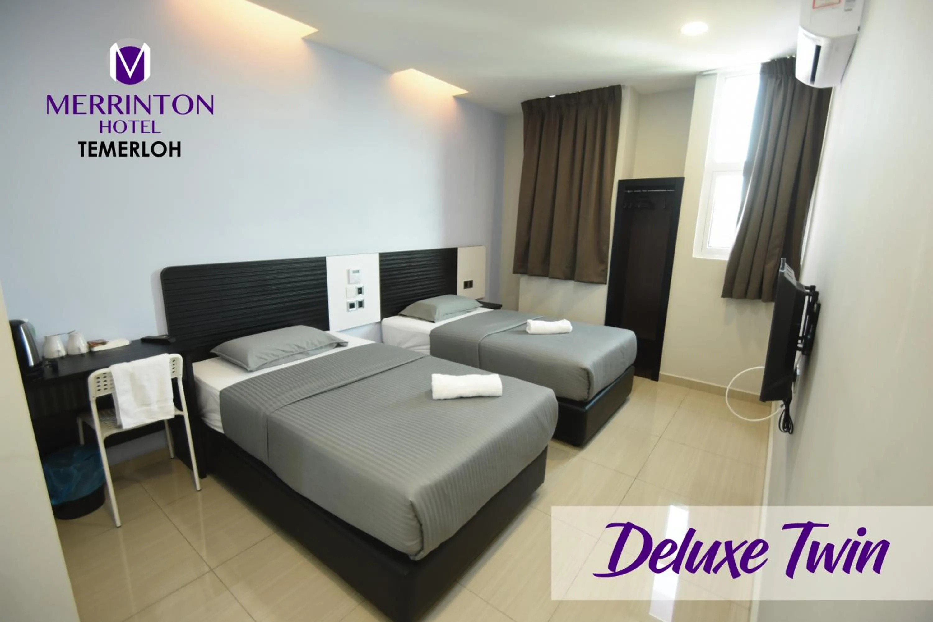 Bedroom, Bed in Merrinton Hotel Temerloh