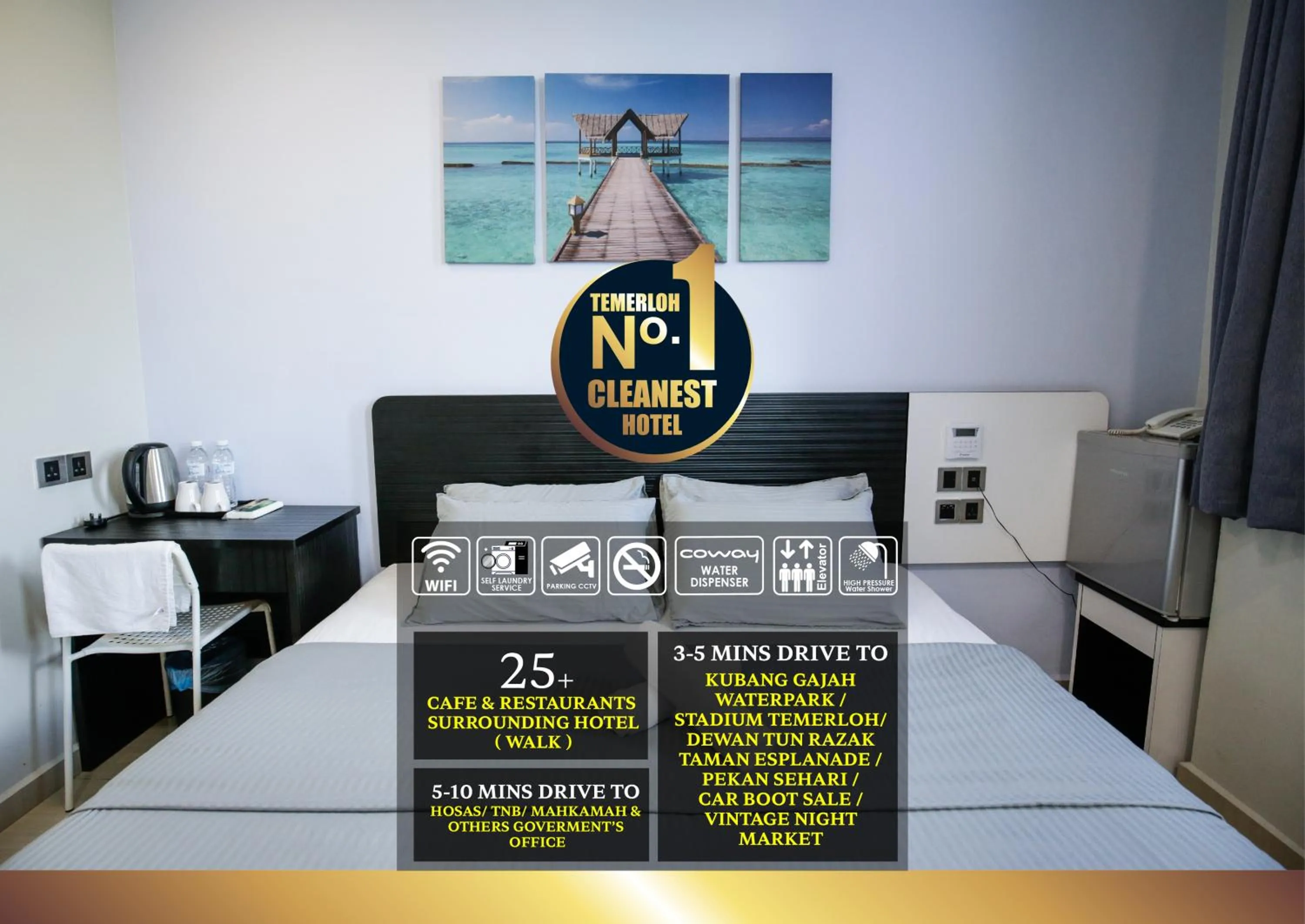 Property building in Merrinton Hotel Temerloh